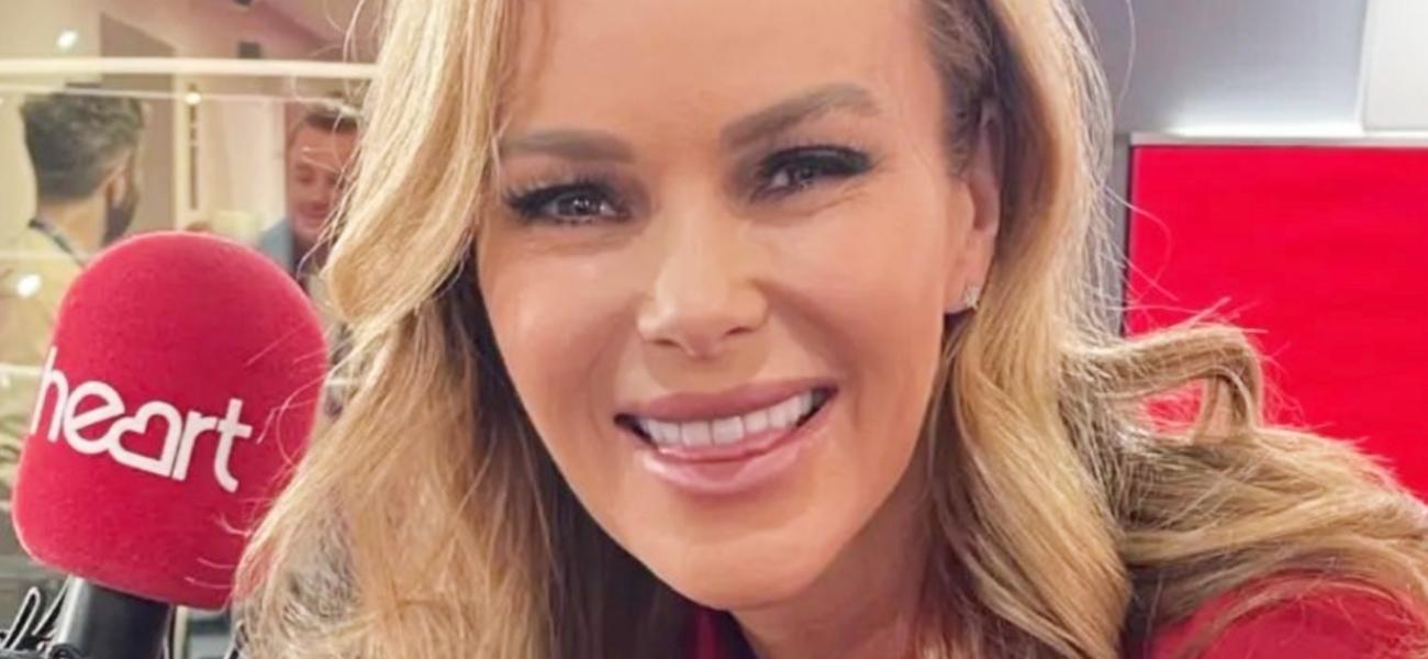 Amanda Holden smiles close up