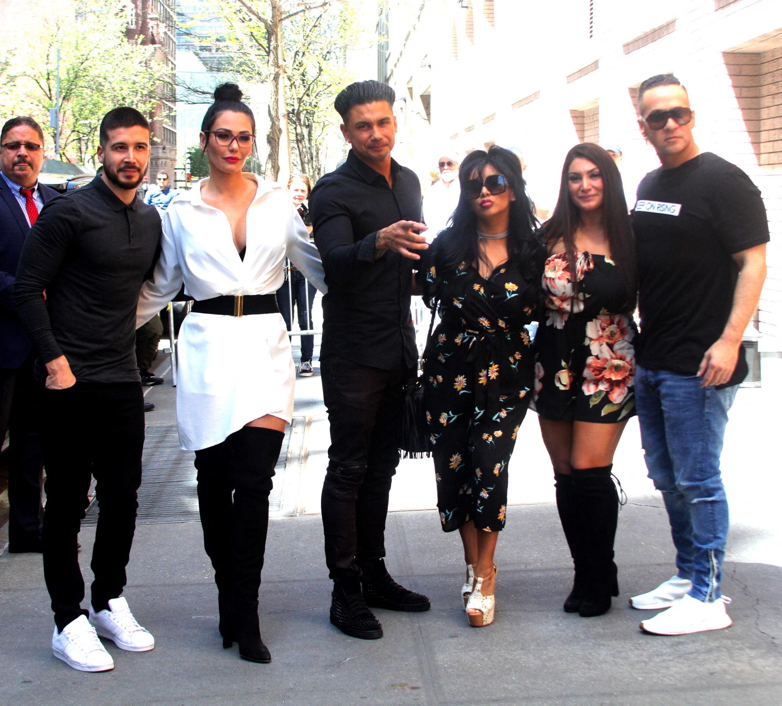 Cast of The 'Jersey Shore' at "The View" show in NYC