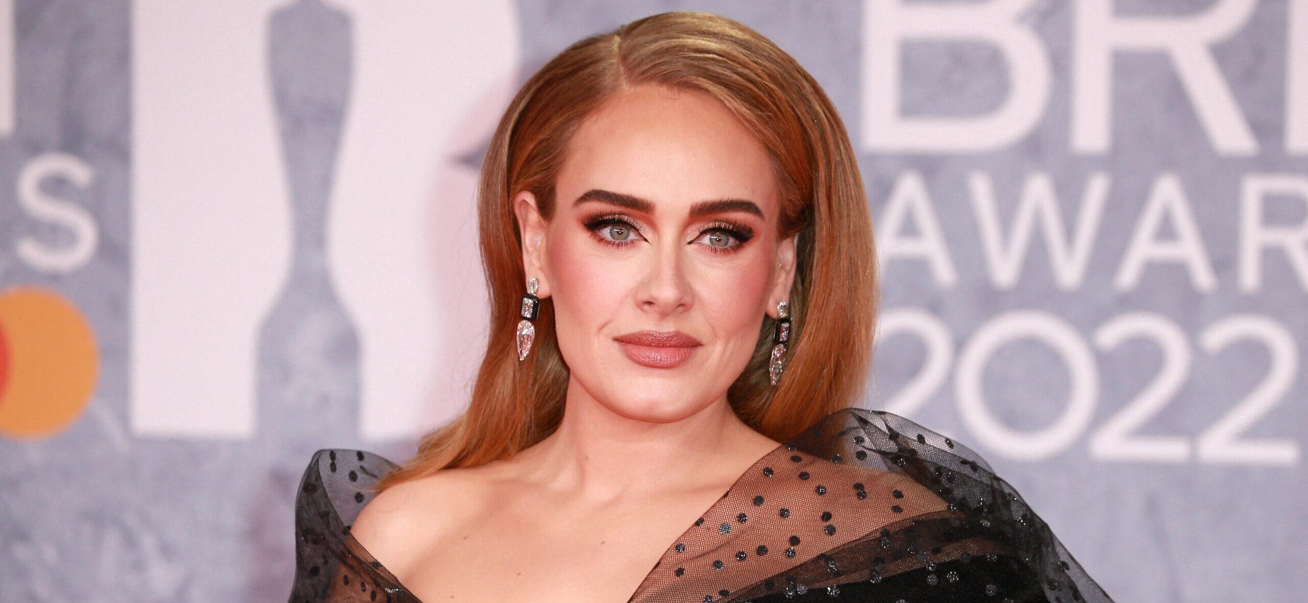 Adele at the Brit Awards 2022