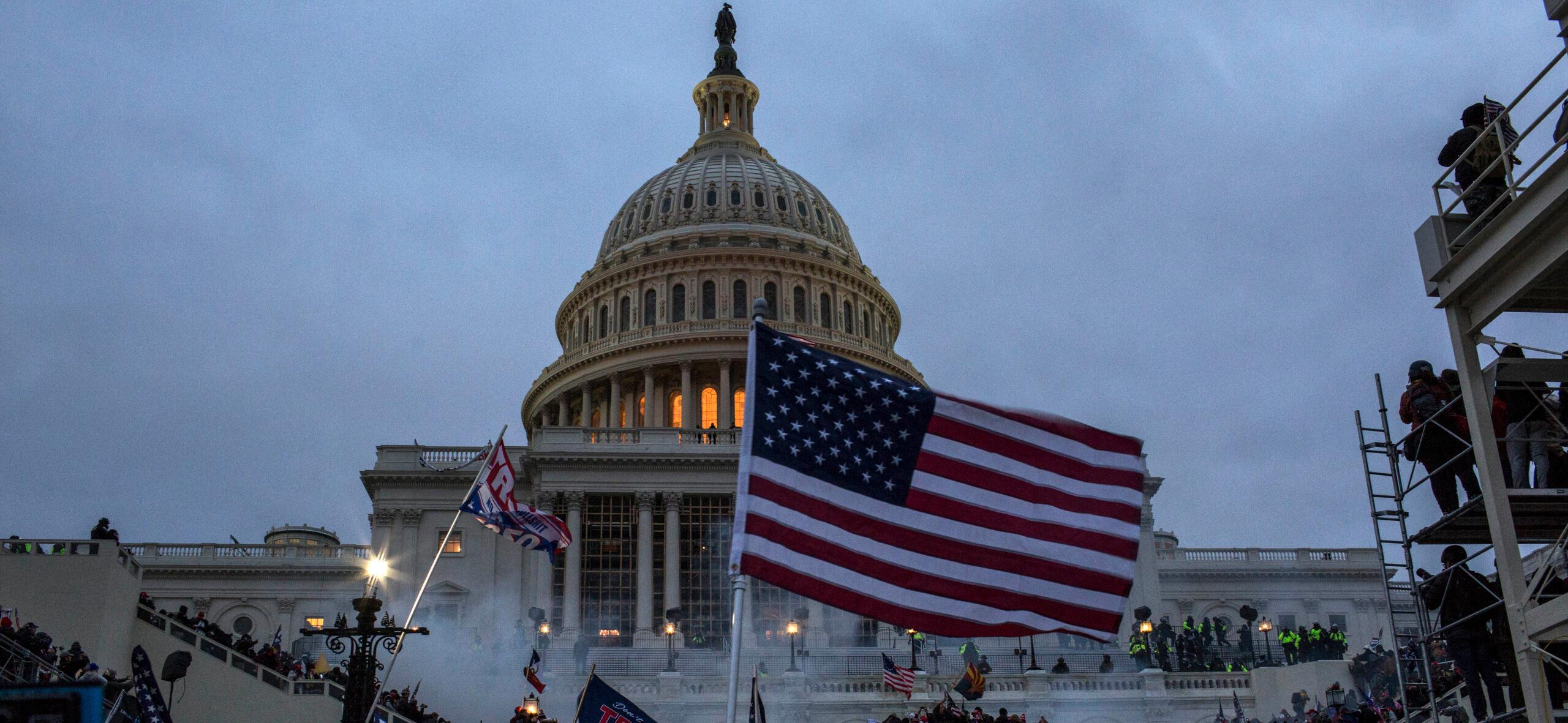 Trump supporters storm Capitol building in Washington