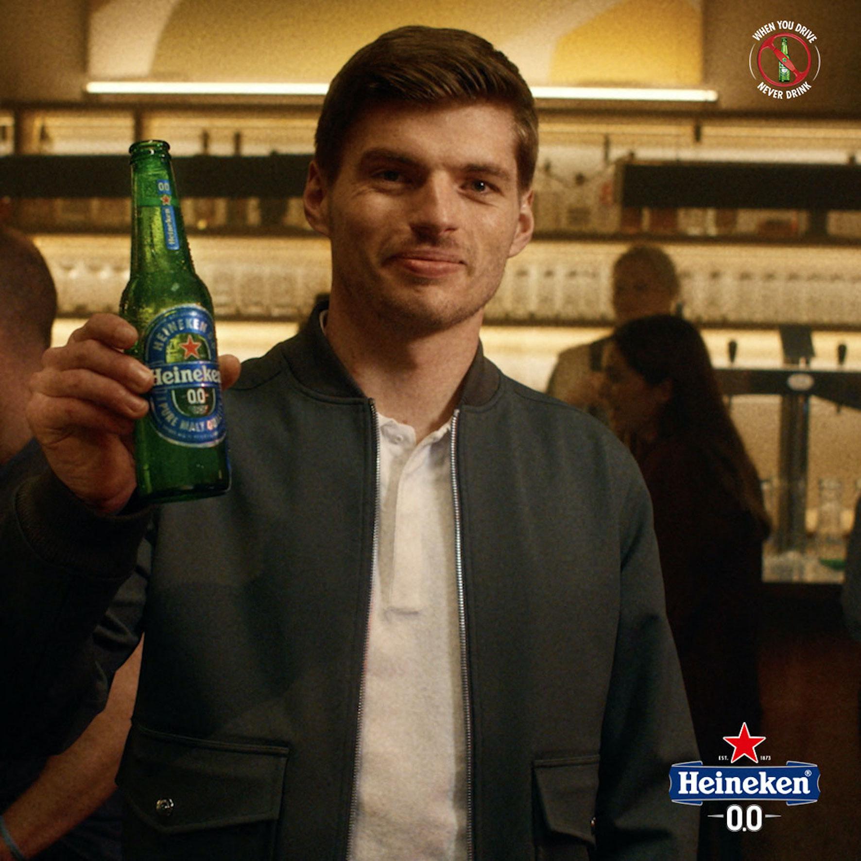 F1 ace Max Verstappen stars in alcohol-free beer campaign