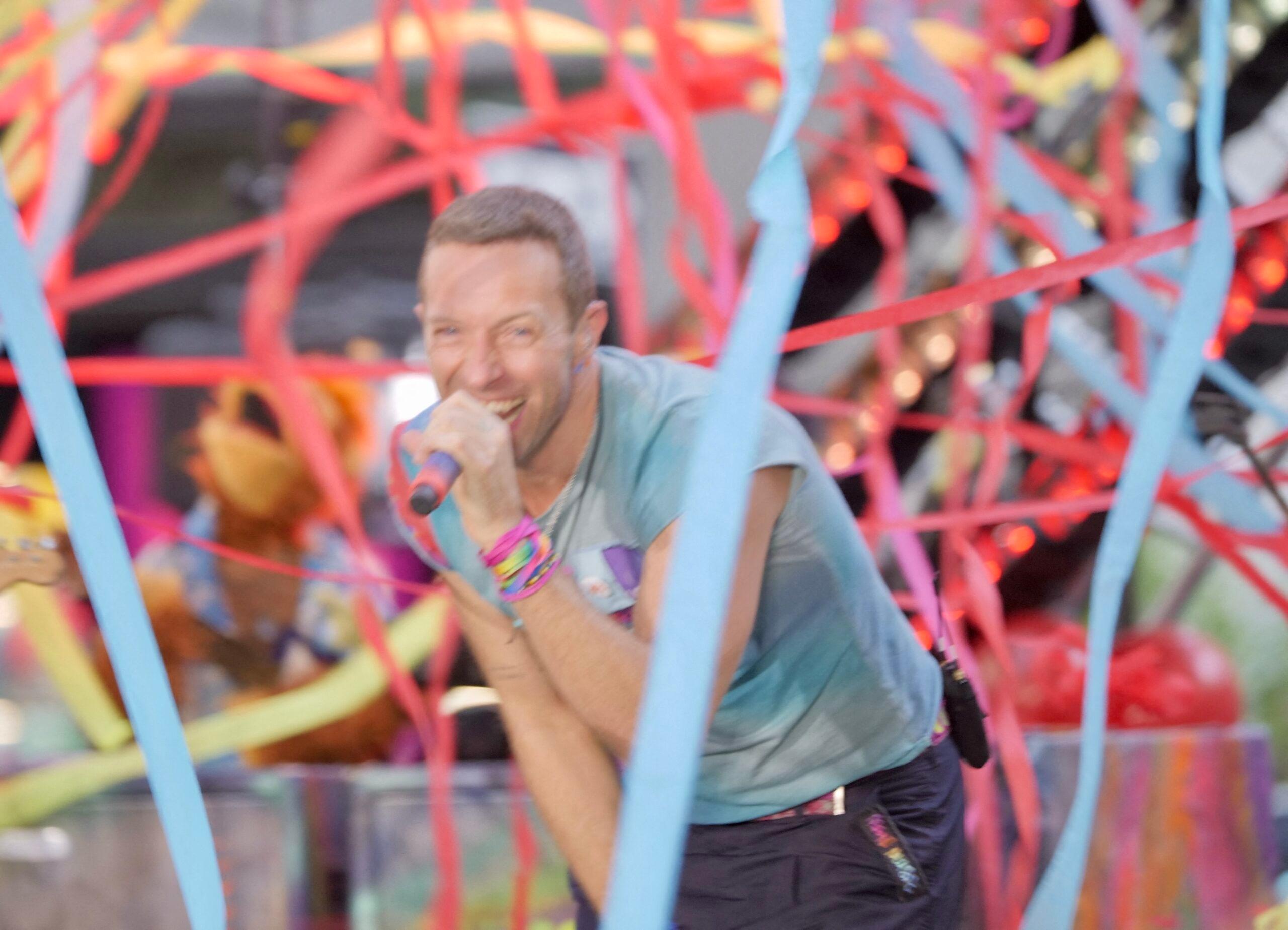 'Coldplay' Performs On Today Show In New York