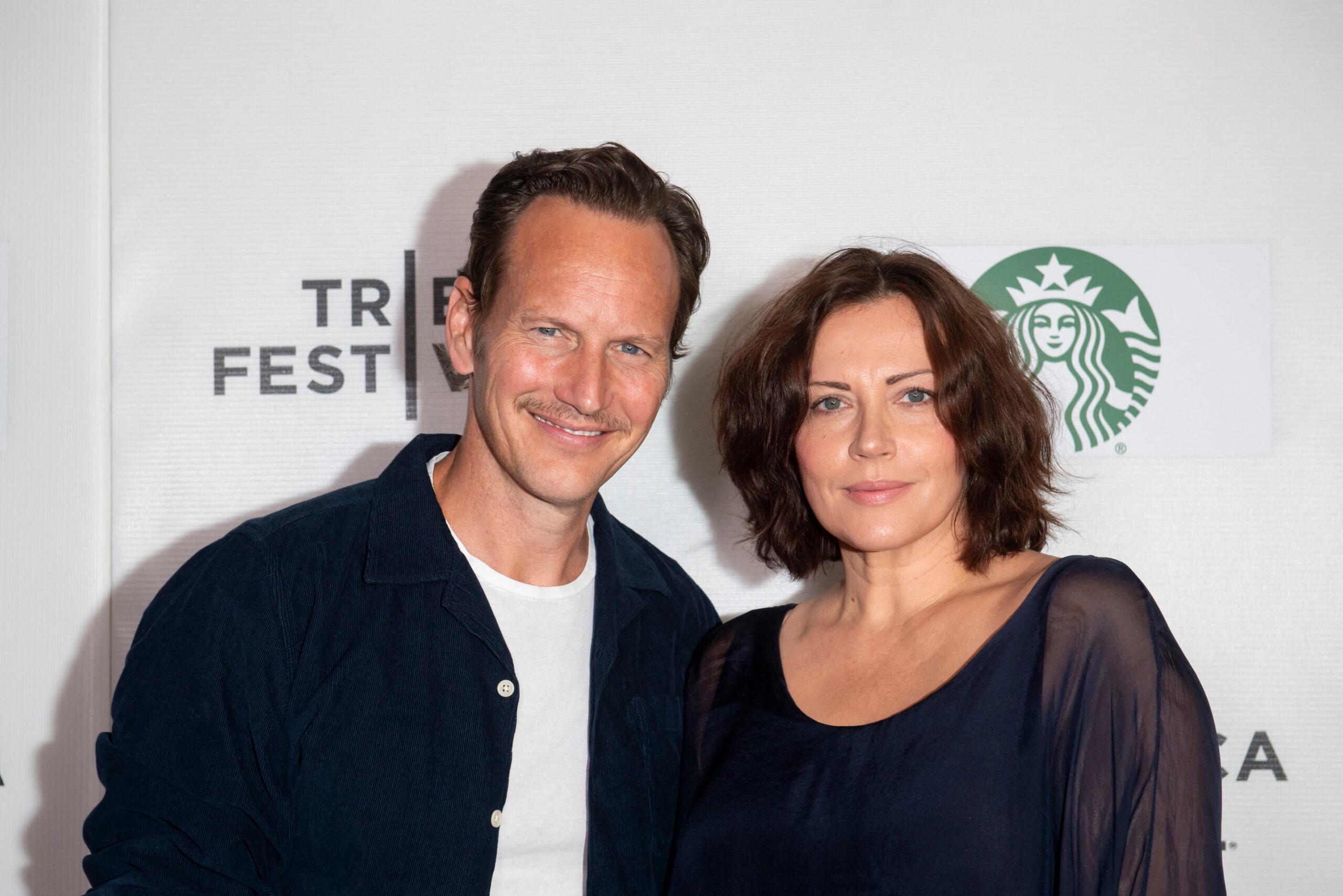 Patrick Wilson and Dagmara Domincyk at 2024 Tribeca Festival in New York Cit