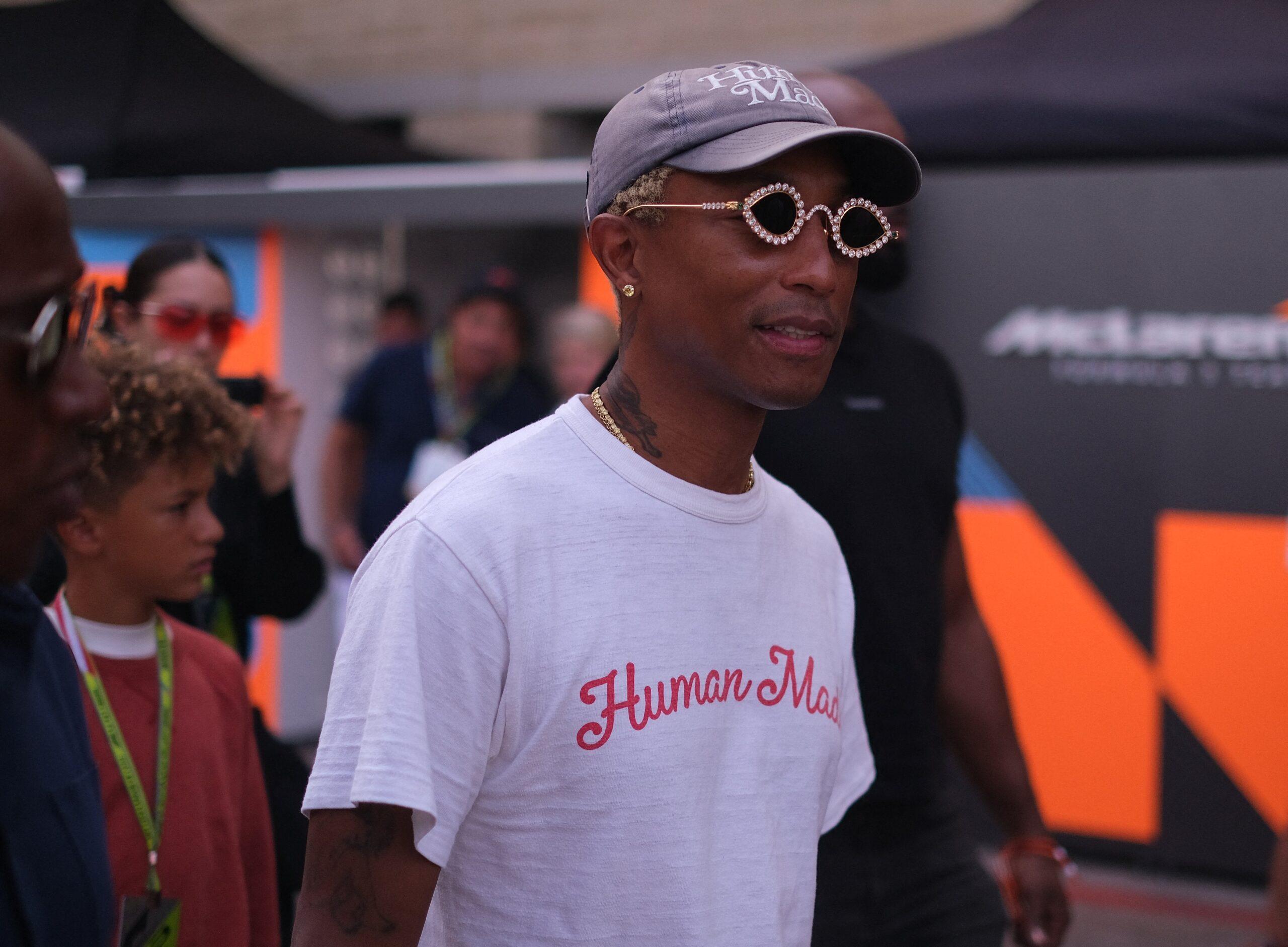 Pharrell Williams at F1 2022