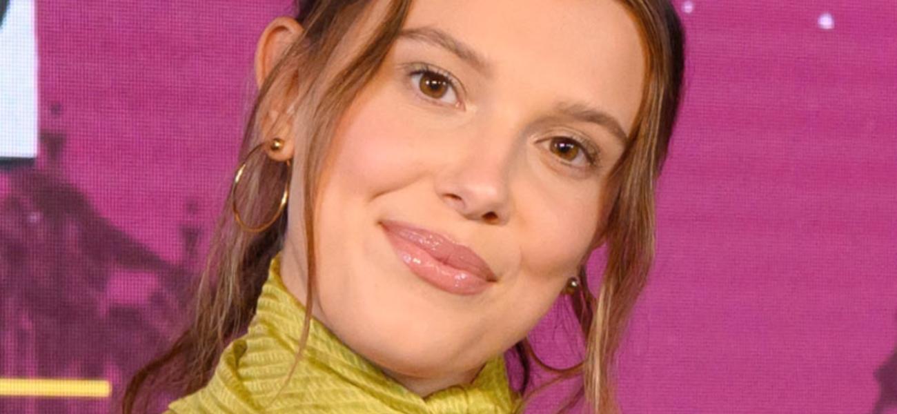 Millie Bobby Brown poses close up