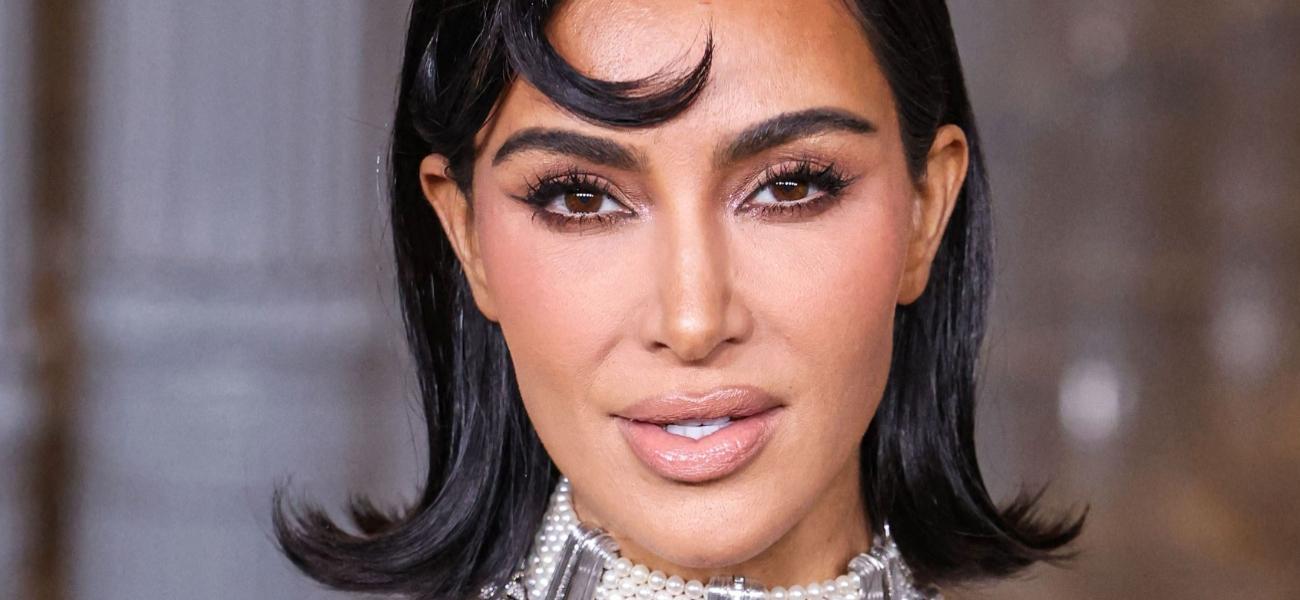 Kim Kardashian close up