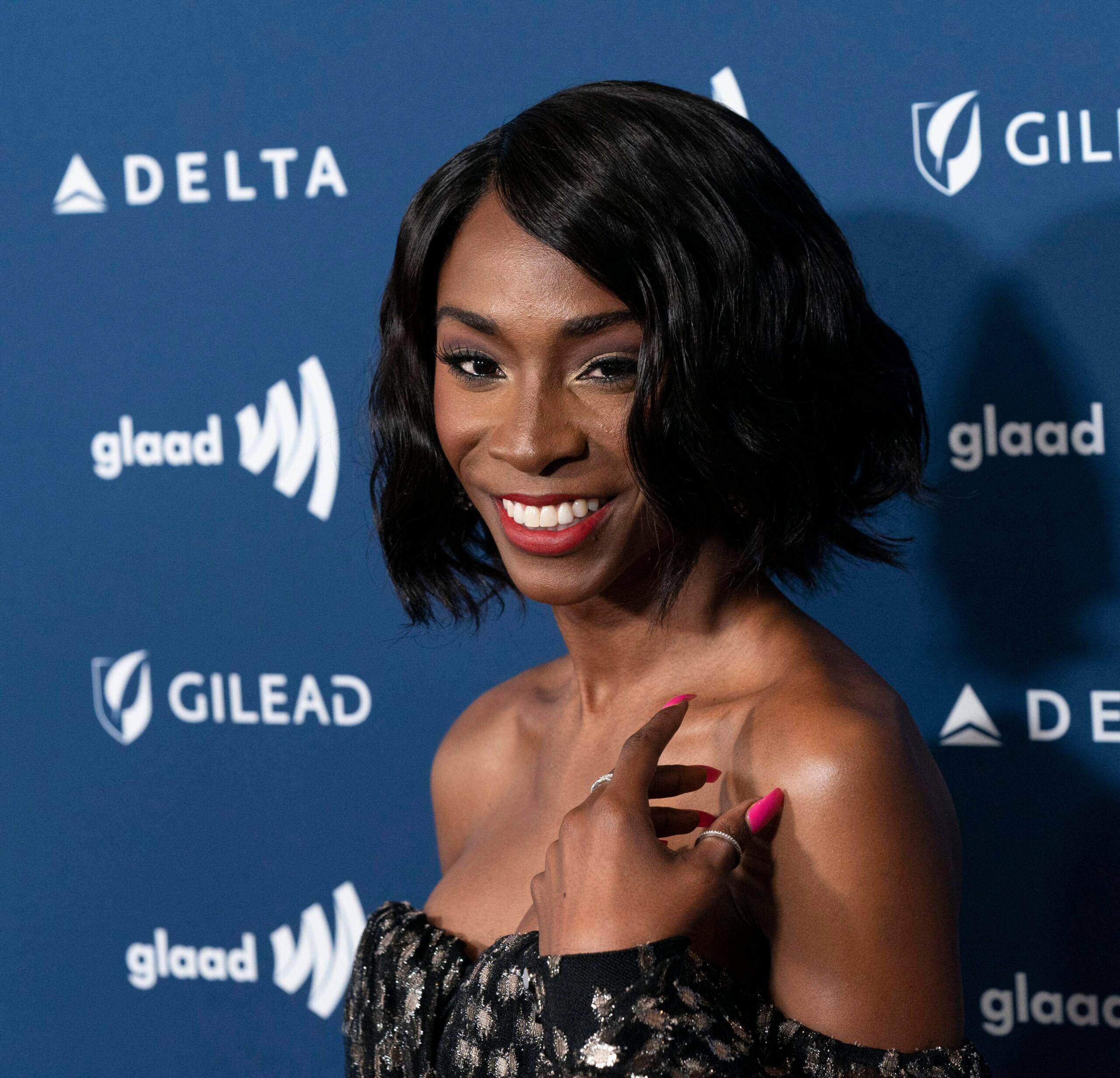 Angelica Ross przy 30. Rocznymi GLAAD Media Nagrodami