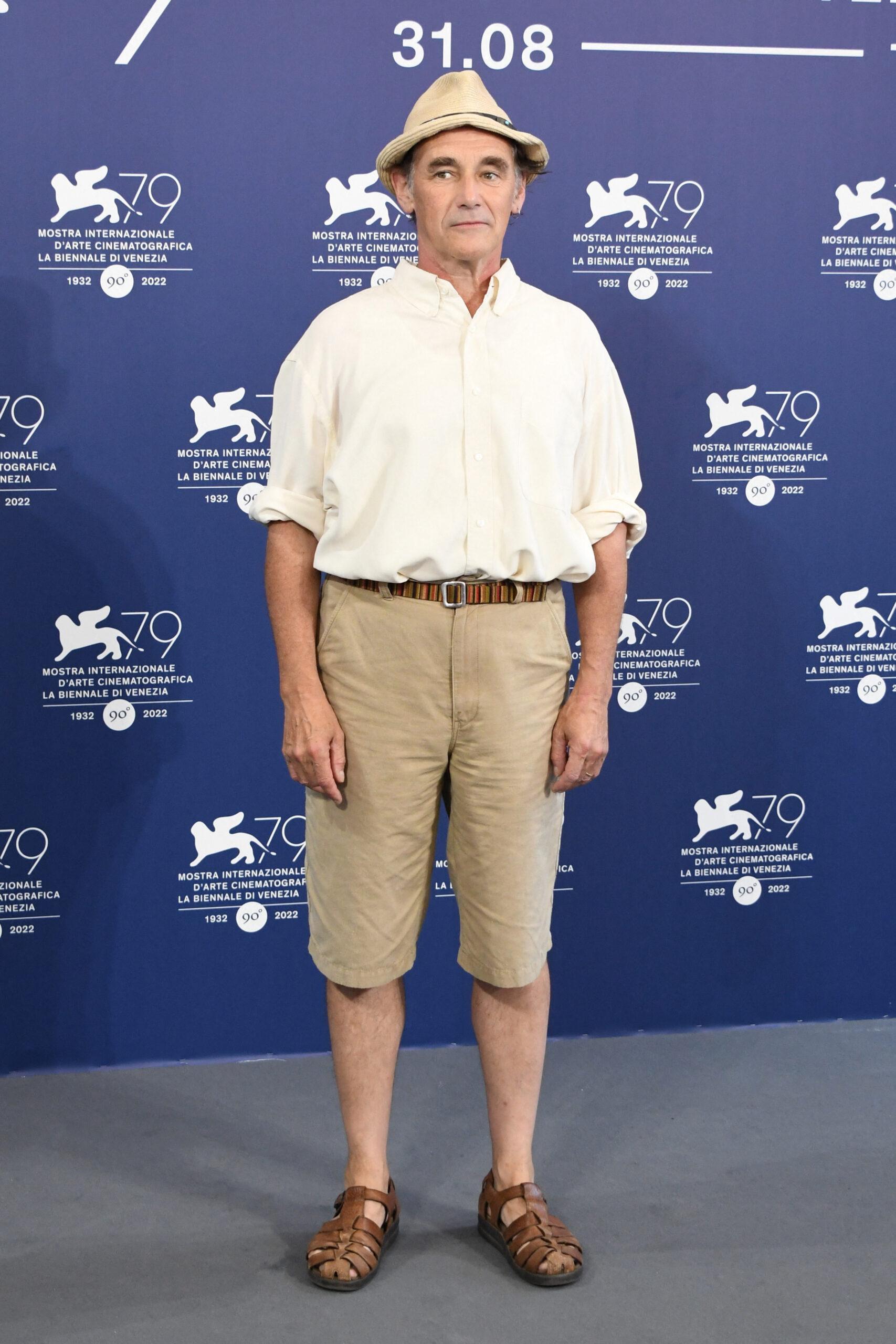 Mark Rylance at "Bones And All" Photocall at the 79th Venice International Film Festival.