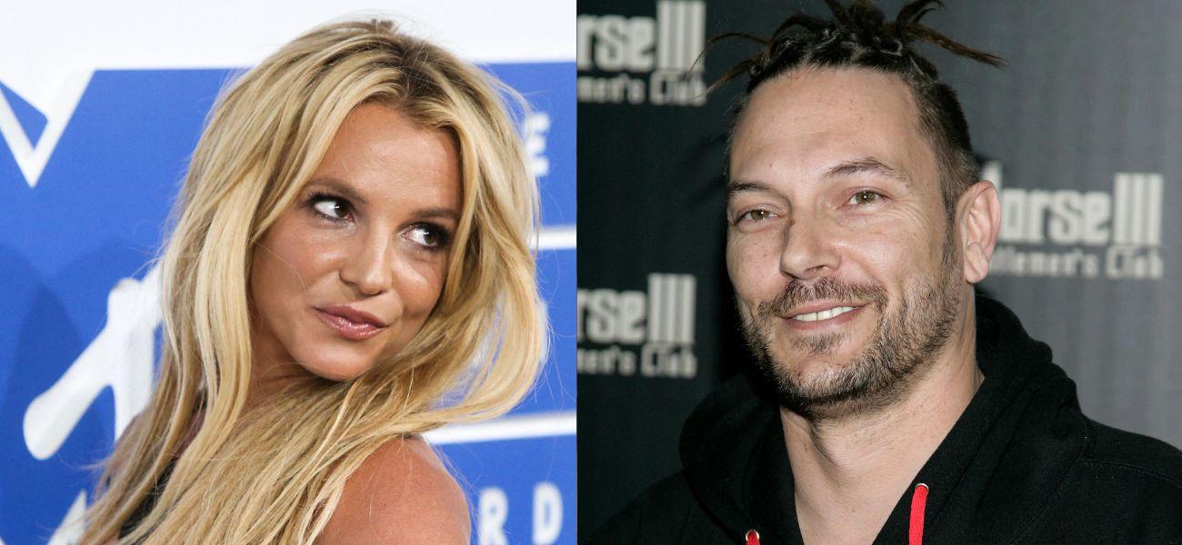 Britney Spears, Kevin Federline photo collage