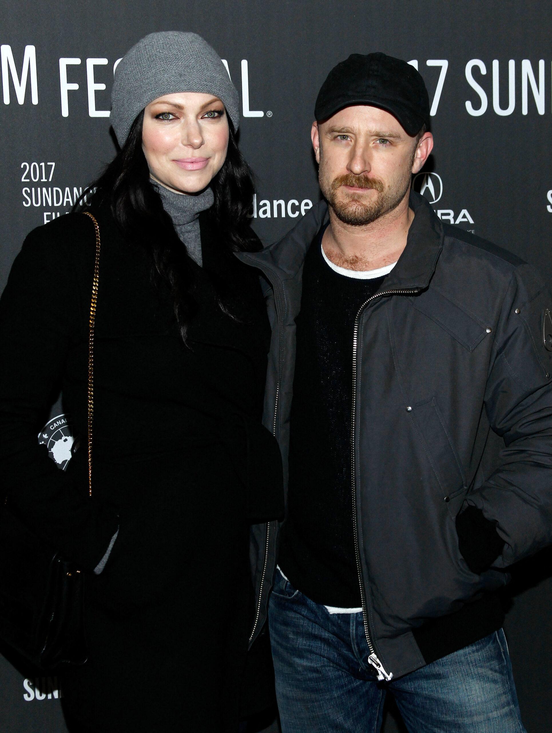 Ben Foster and Laura Prepon attend 'The Hero' movie premiere at the Sundance Film Festival