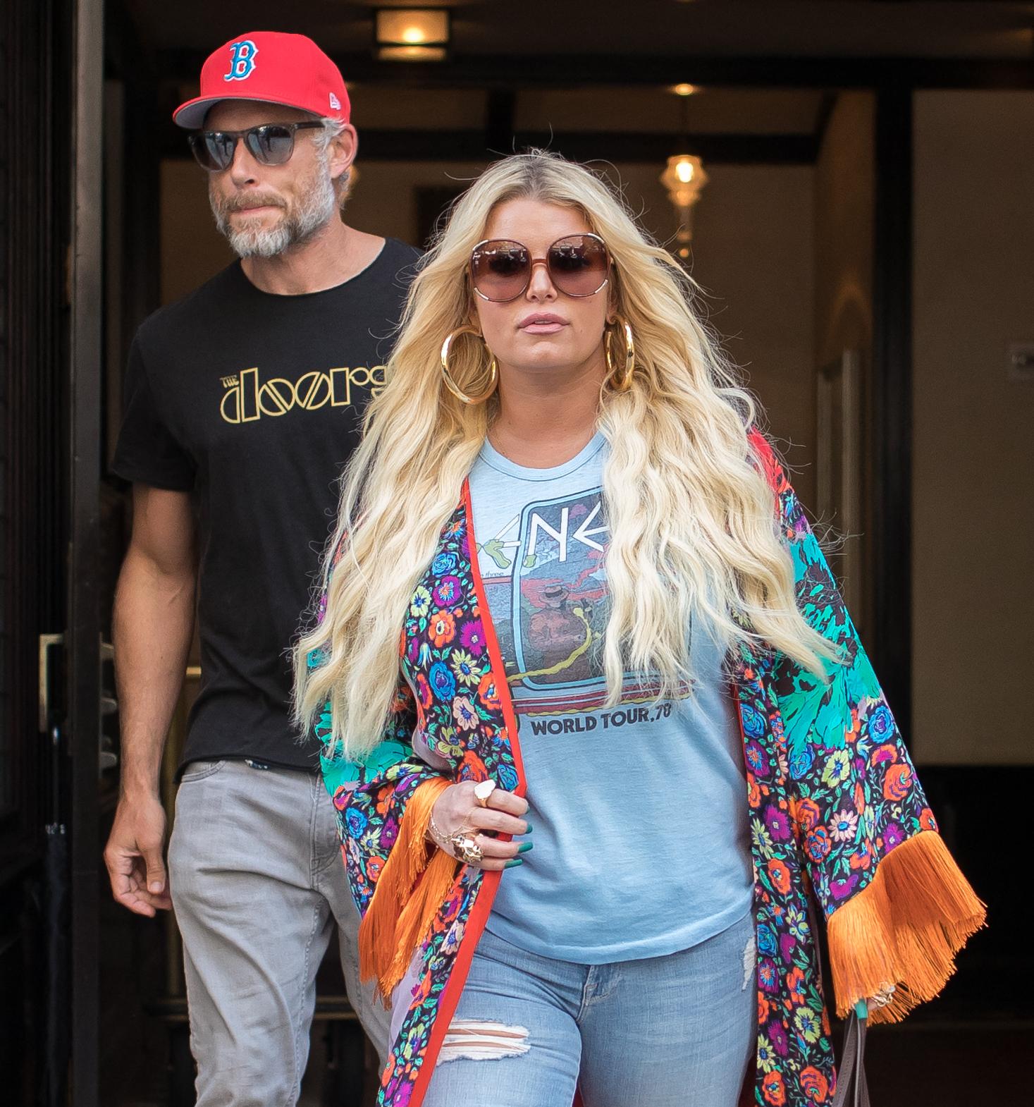 Jessica Simpson and Eric Johnson in New York