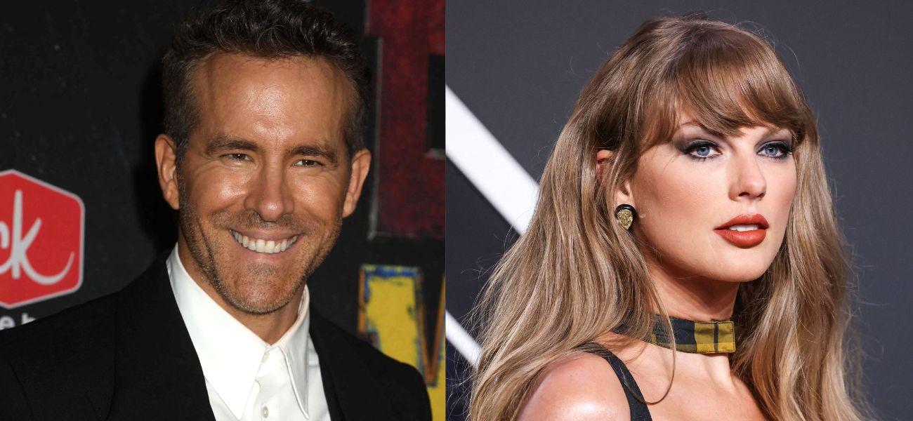 Ryan Reynolds (left) Taylor Swift (right)