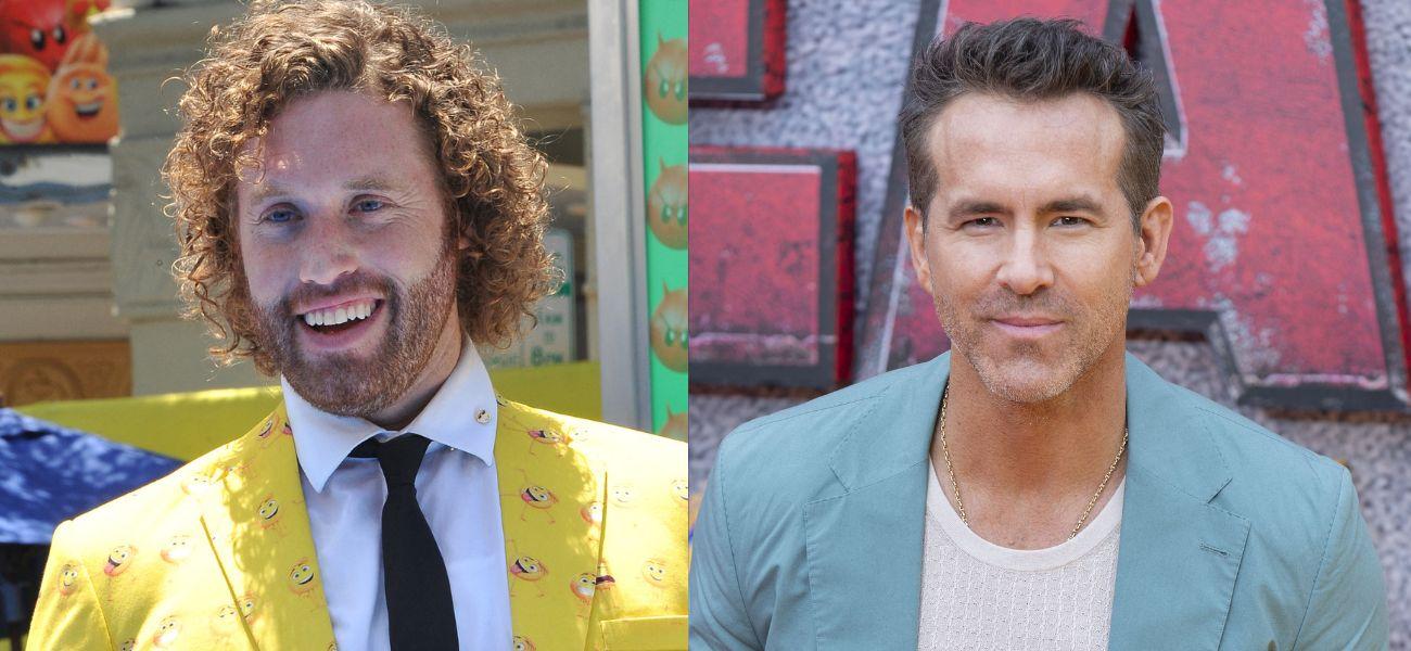 TJ Miller (left) Ryan Reynolds (right)