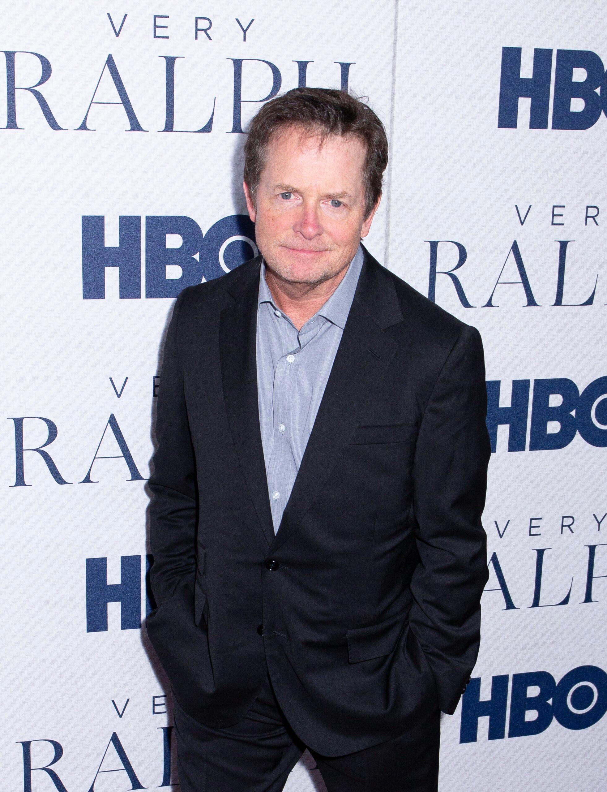 Michael J. Fox na pokazie "Bardzo Ralph" w Metropolitan Museum of Art