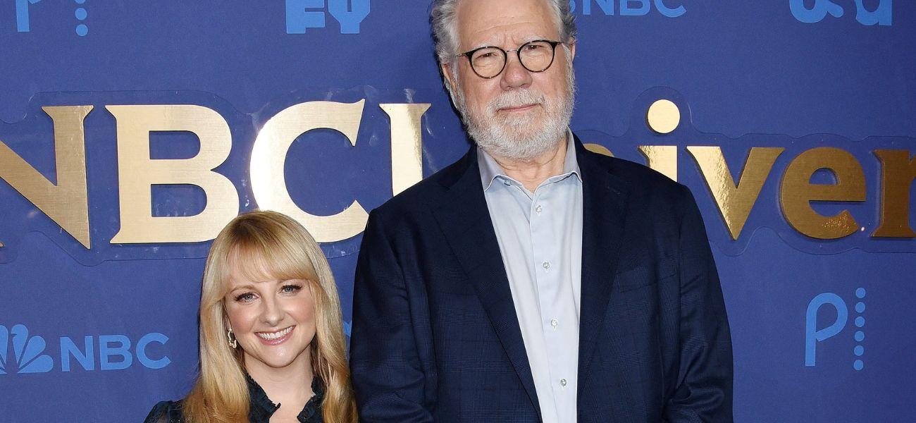 Melissa Rauch and John Larroquette promote the 'Night Court' reboot