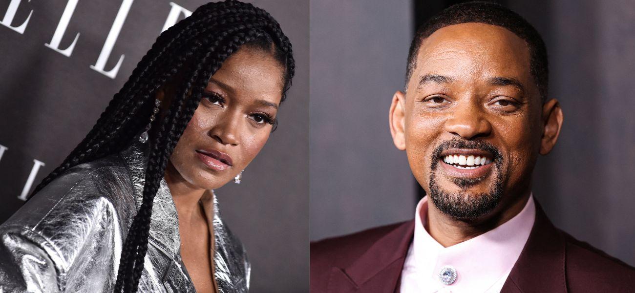 Keke Palmer (left) Will Smith (right)