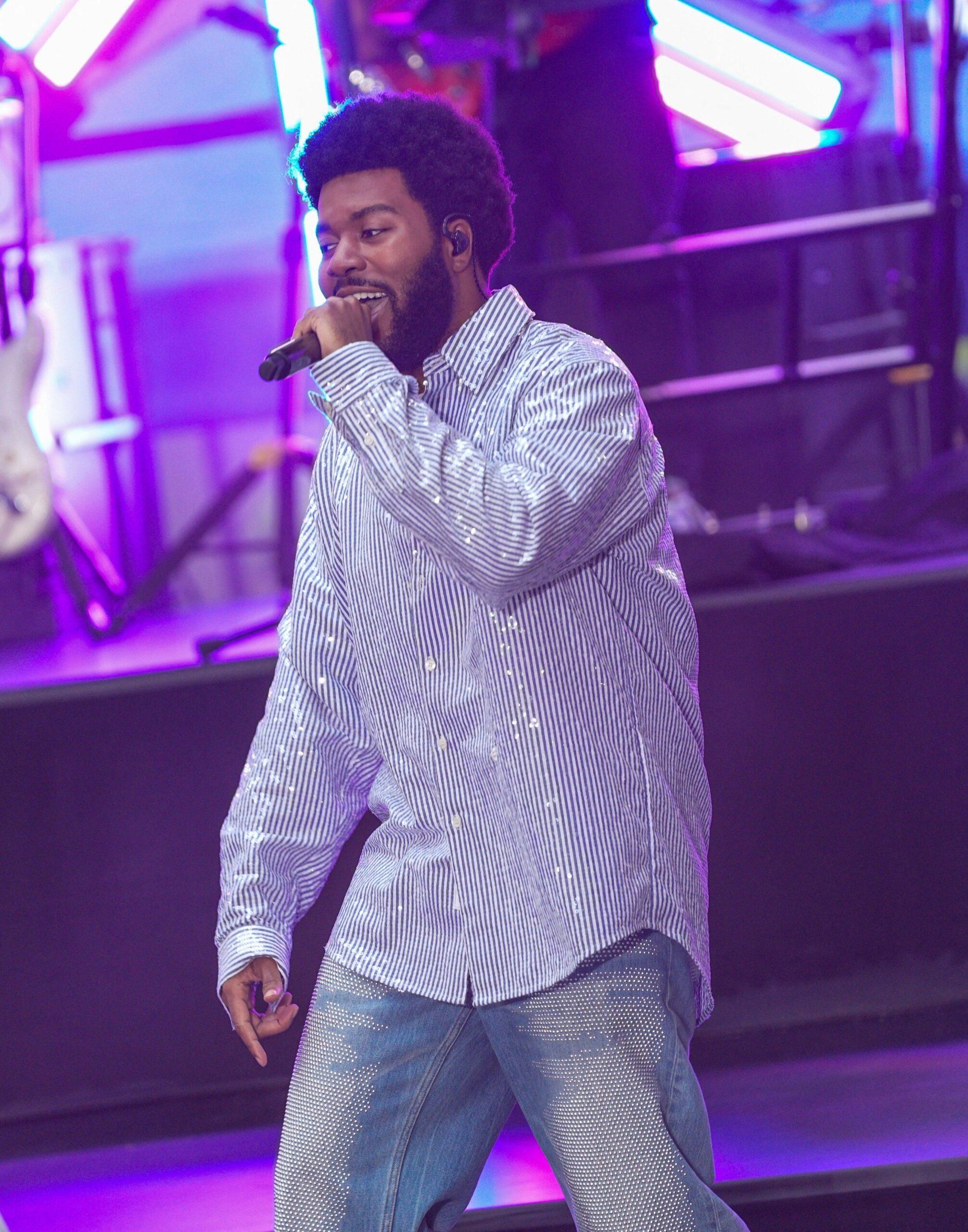 Khalid Performs at Rockefeller Plaza for Today's Show