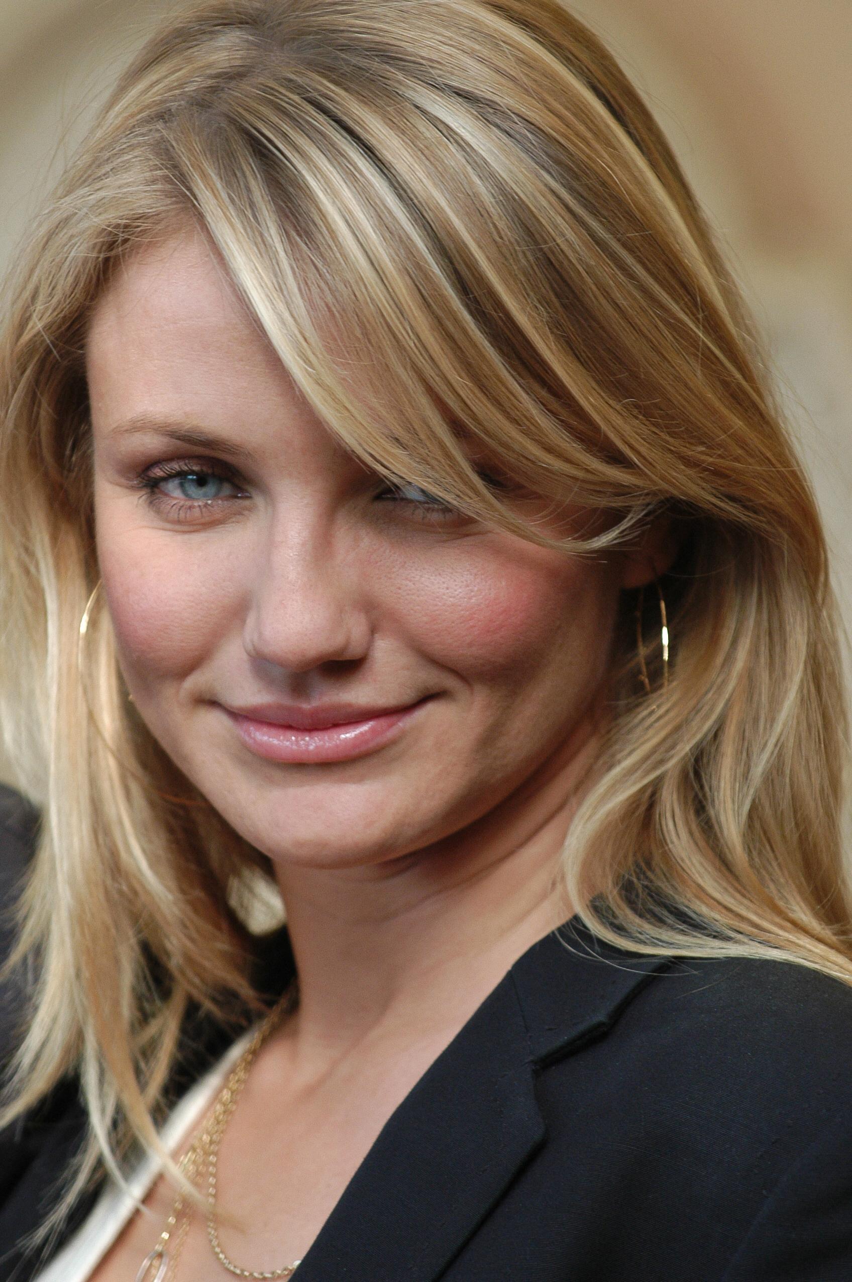 Cameron Diaz smiling