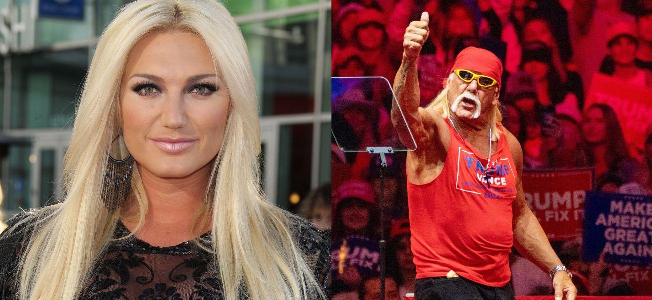 Brooke Hogan and Hulk Hogan