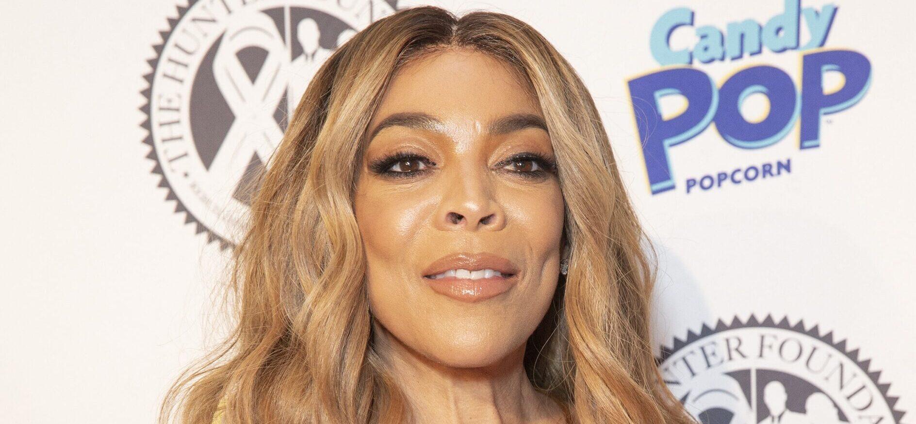 Wendy Williams wearing dress by Norma Kamali