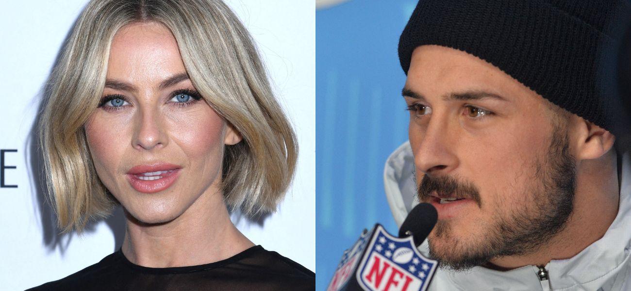 Julianne Houghh (left) Danny Amendola (right)