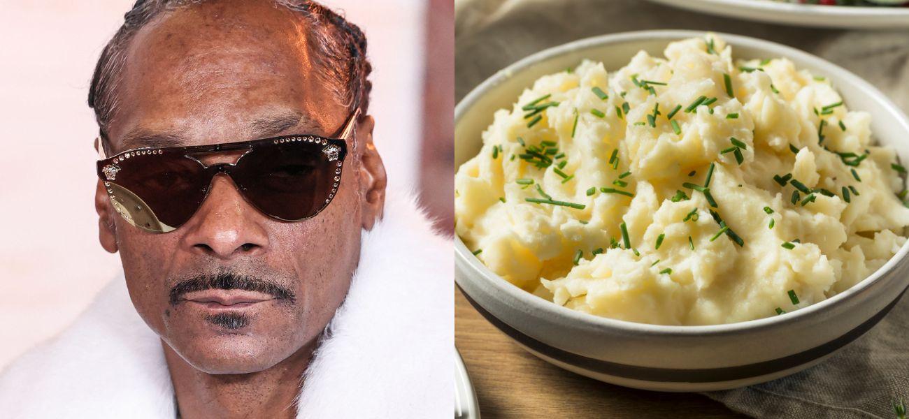 Snoop Dogg (left) Mashed Potatoes (right)