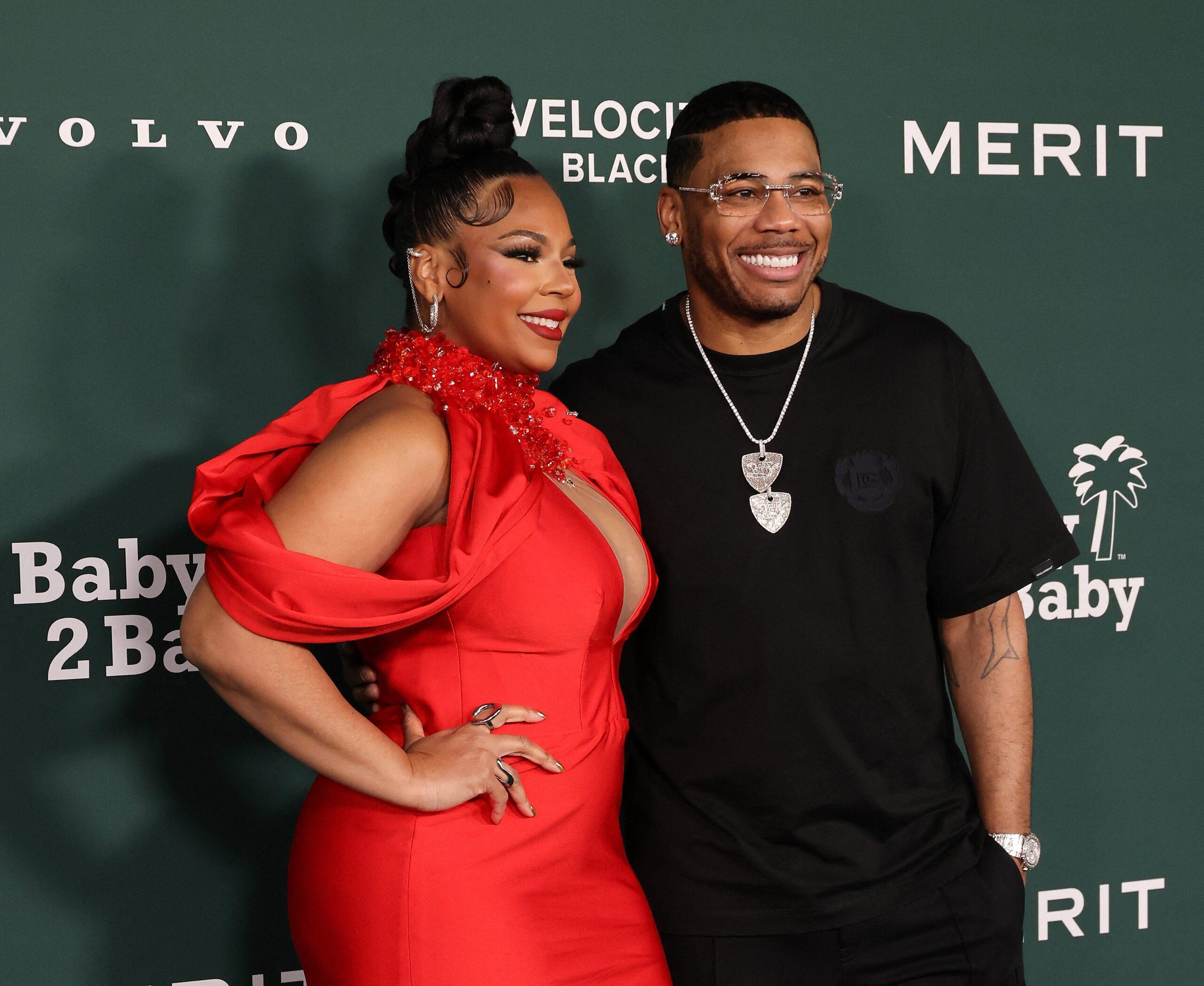 Ashanti and Nelly at the 2024 Baby2Baby Gala