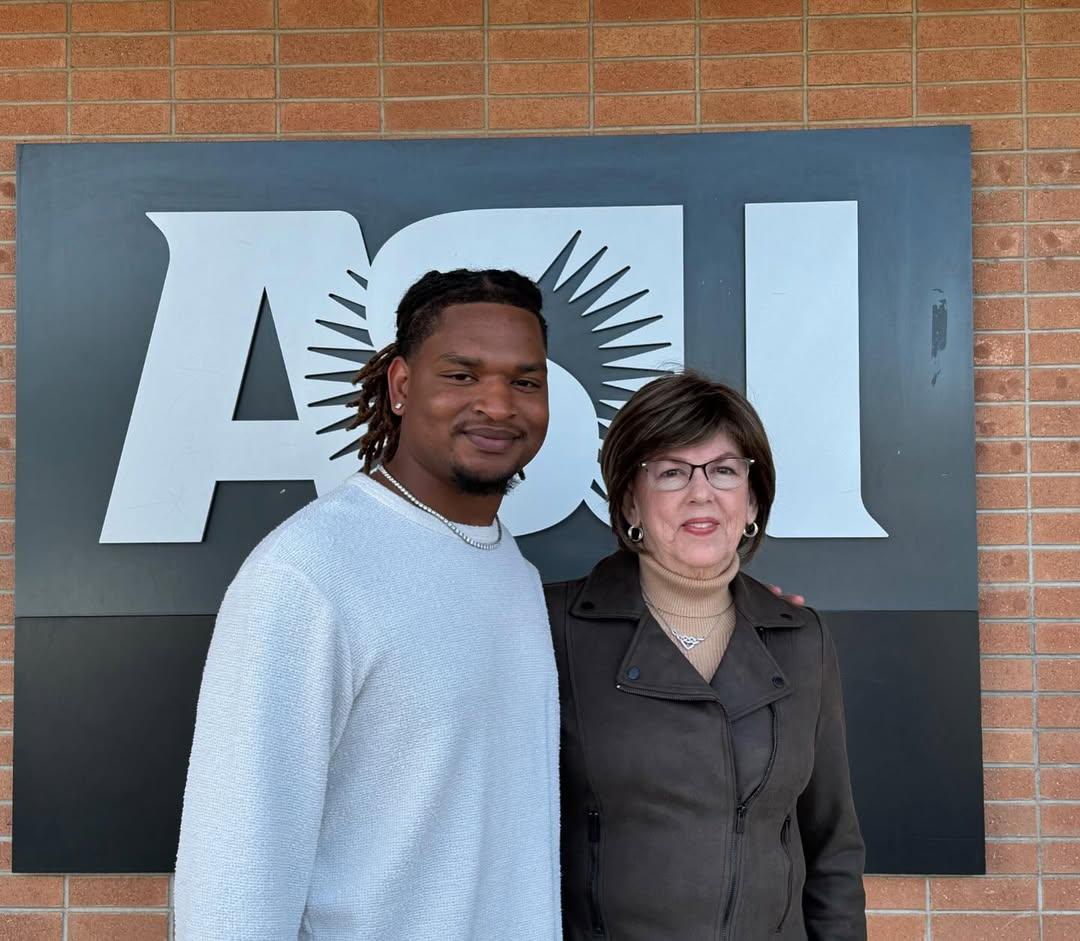 Wanda Dench and Jamal Hinton