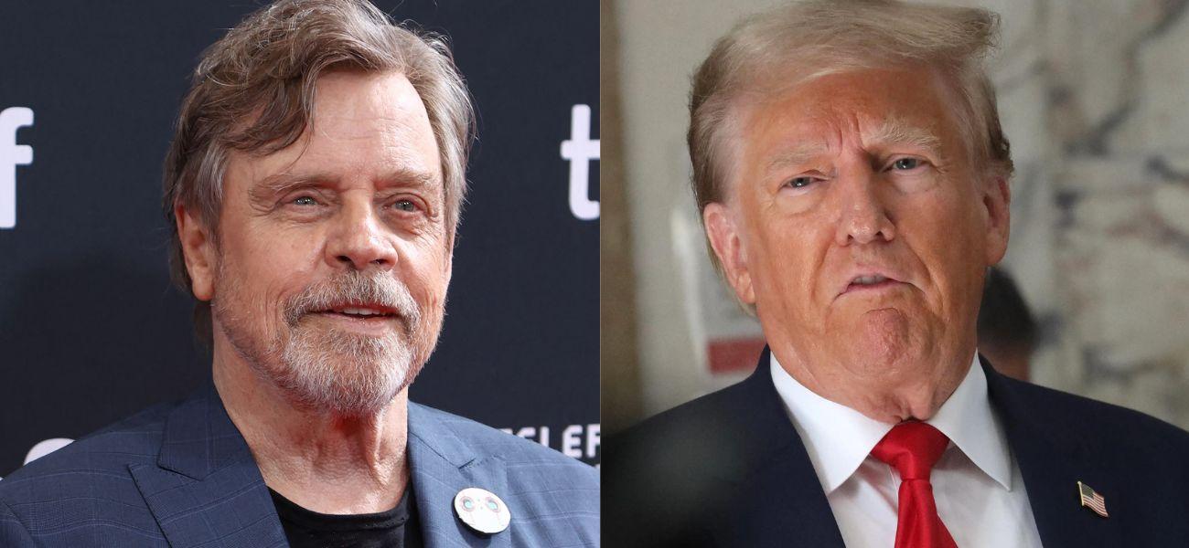 Mark Hamill, Donald Trump photo collage