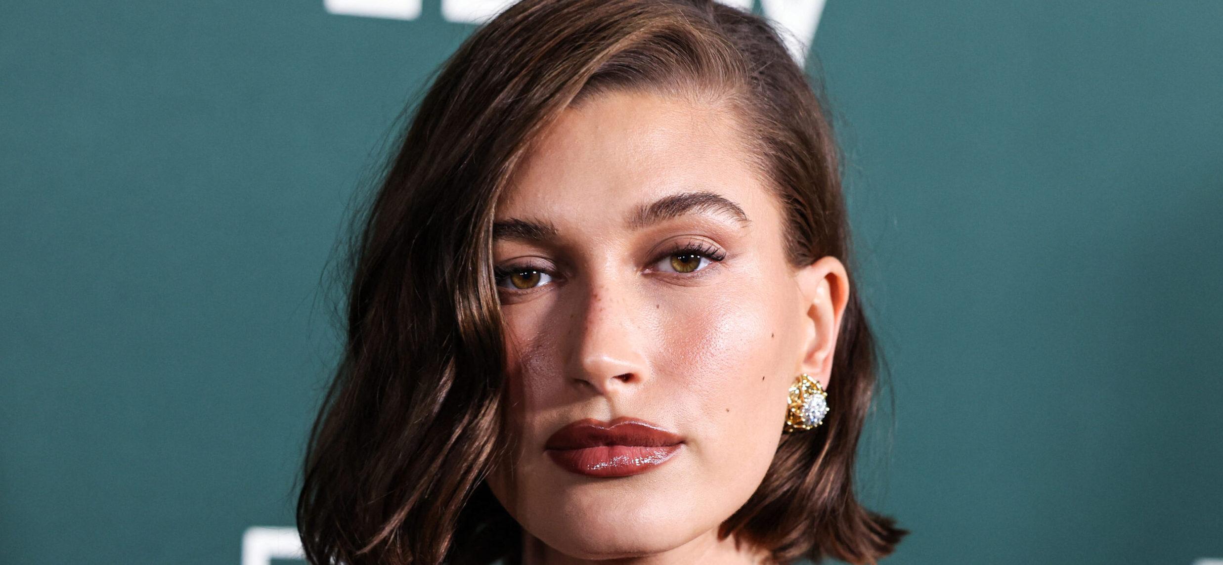 WEST HOLLYWOOD, LOS ANGELES, CALIFORNIA, USA - NOVEMBER 11: 2023 Baby2Baby Gala Presented By Paul Mitchell held at the Pacific Design Center on November 11, 2023 in West Hollywood, Los Angeles, California, United States. 12 Nov 2023 Pictured: Hailey Rhode Baldwin Bieber. Photo credit: Xavier Collin/Image Press Agency / MEGA TheMegaAgency.com +1 888 505 6342 (Mega Agency TagID: MEGA1059289_013.jpg) [Photo via Mega Agency]