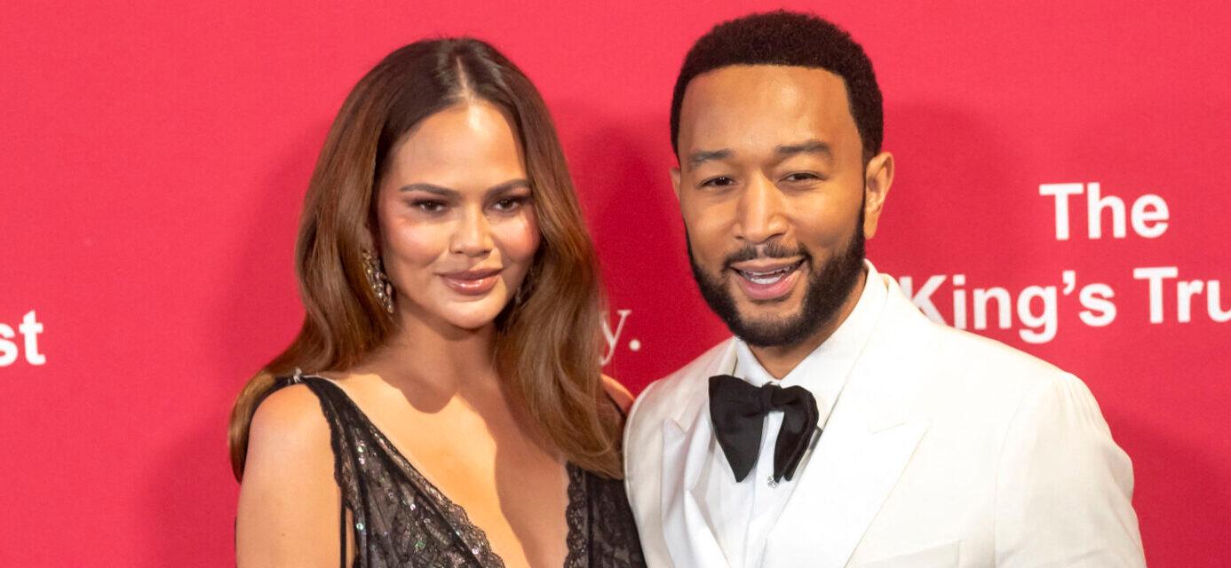 MAY 02: Chrissy Teigen and John Legend attend The King's Trust Global Gala 2024 at Cipriani South Street on May 02, 2024 in New York City. 02 May 2024 Pictured: MAY 02: Chrissy Teigen and John Legend attend The King's Trust Global Gala 2024 at Cipriani South Street on May 02, 2024 in New York City. Photo credit: ZUMAPRESS.com / MEGA TheMegaAgency.com +1 888 505 6342 (Mega Agency TagID: MEGA1133426_006.jpg) [Photo via Mega Agency]