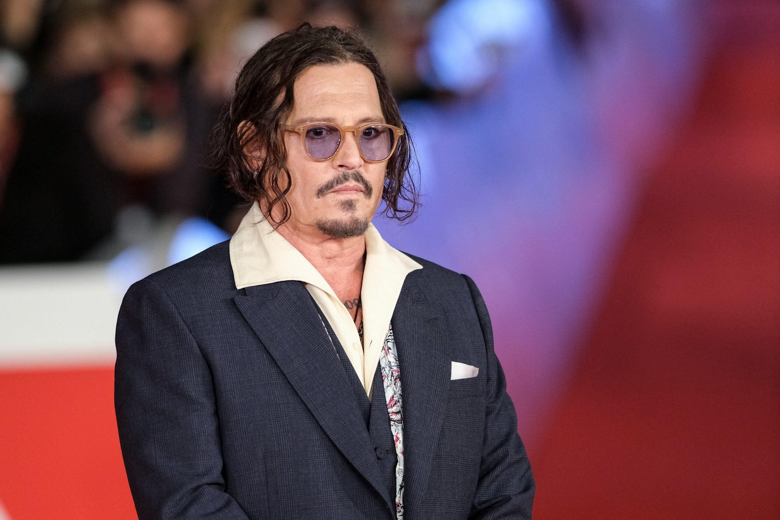 Johnny Depp at Modi, Three Days on the Wing of Madness during the 19th Rome Film Festival in Rome, Italy