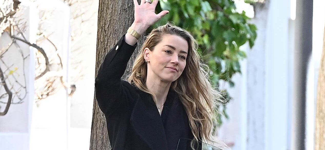 Amber Heard goes for a run in El Retiro park