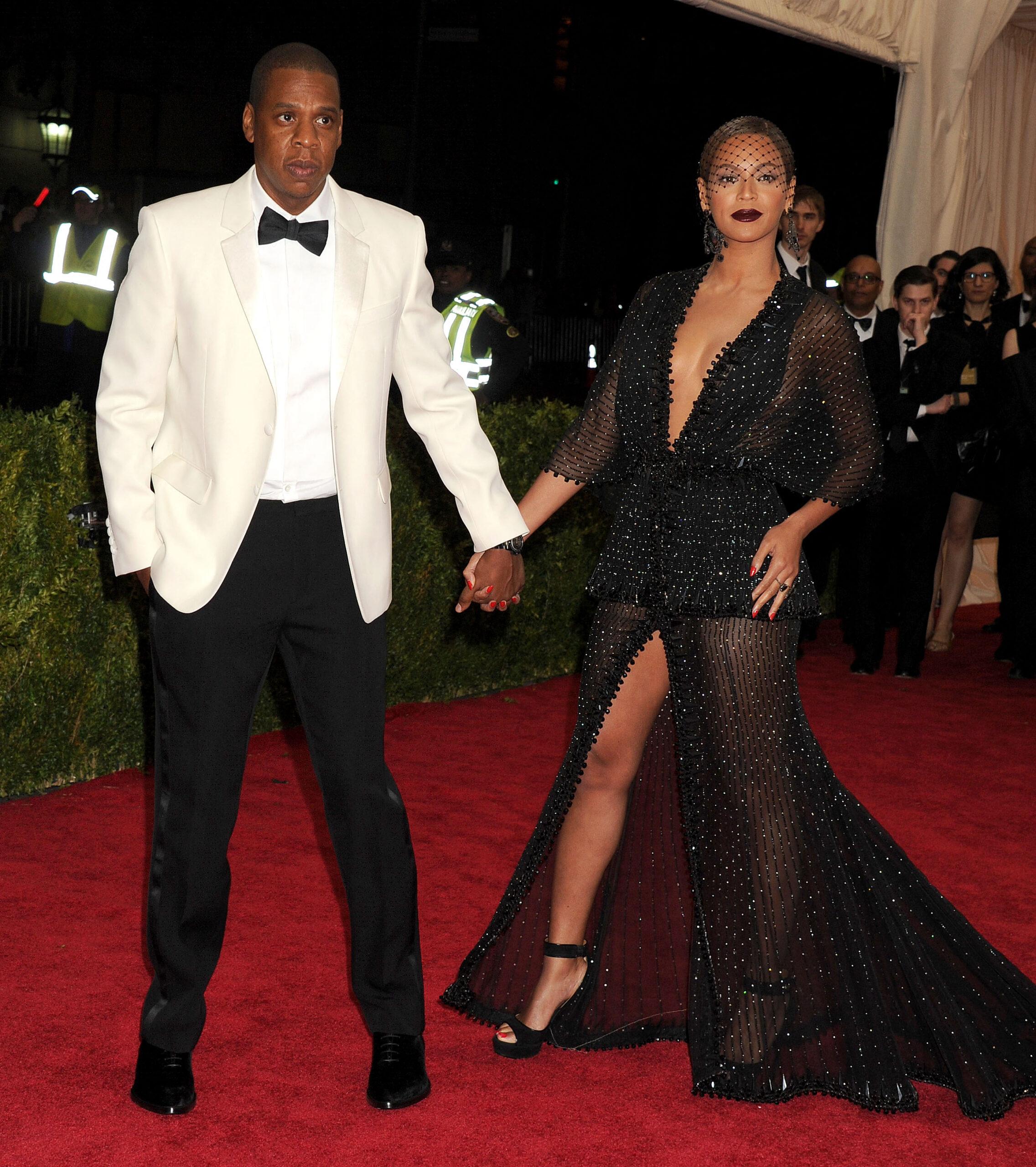 Jay-Z and Beyoncé on 2018 Met Gala