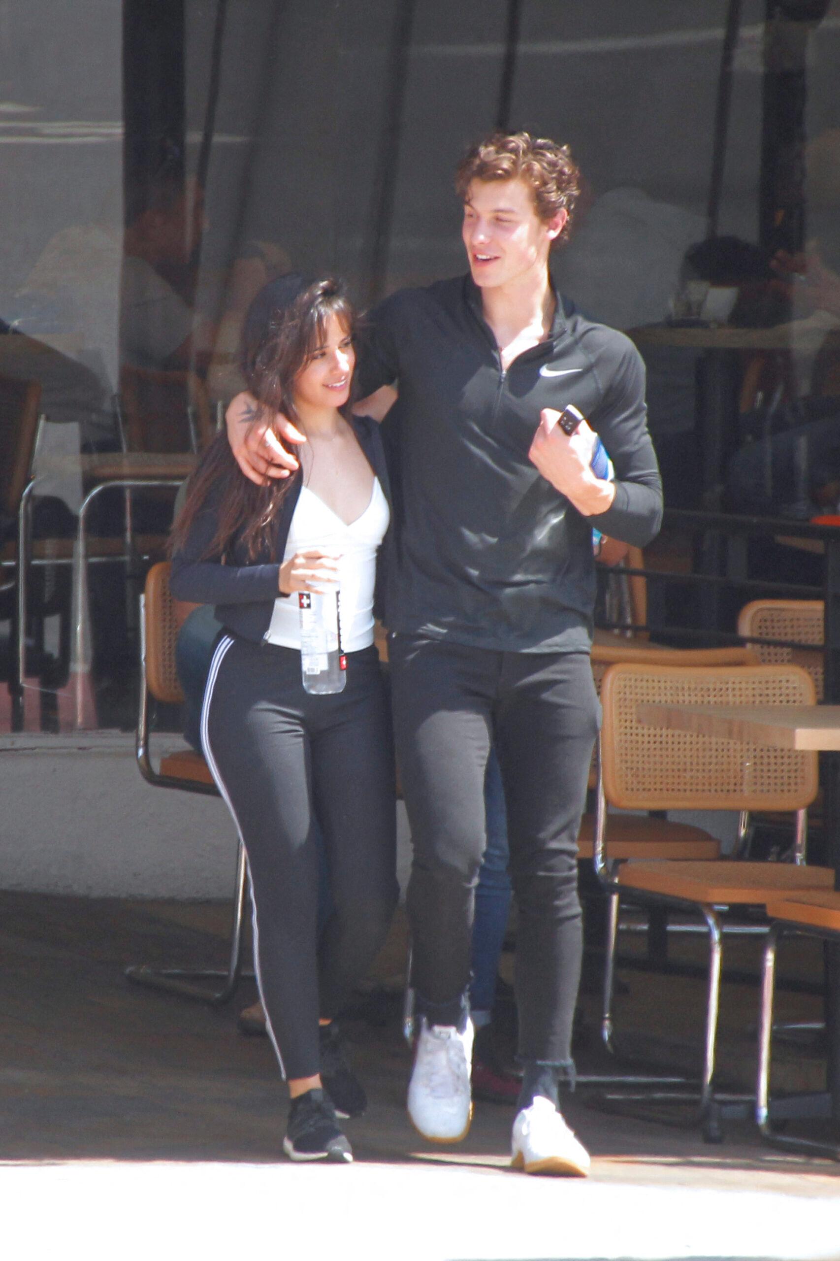 Shawn Mendes and Camila Cabello show PDA holding Hands and Hugging after going House Hunting