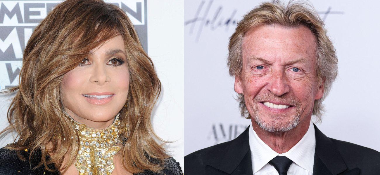 Paula Abdul (left) Nigel Lythgoe (right)