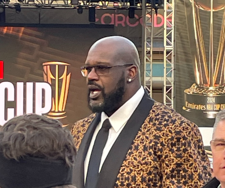 Shaquille O'Neal at NBA Cup