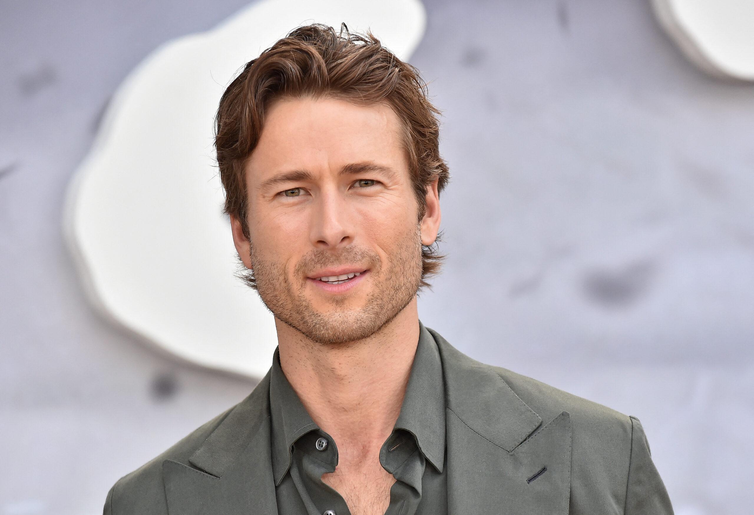 Glen Powell arriving to the Los Angeles premiere of Twisters