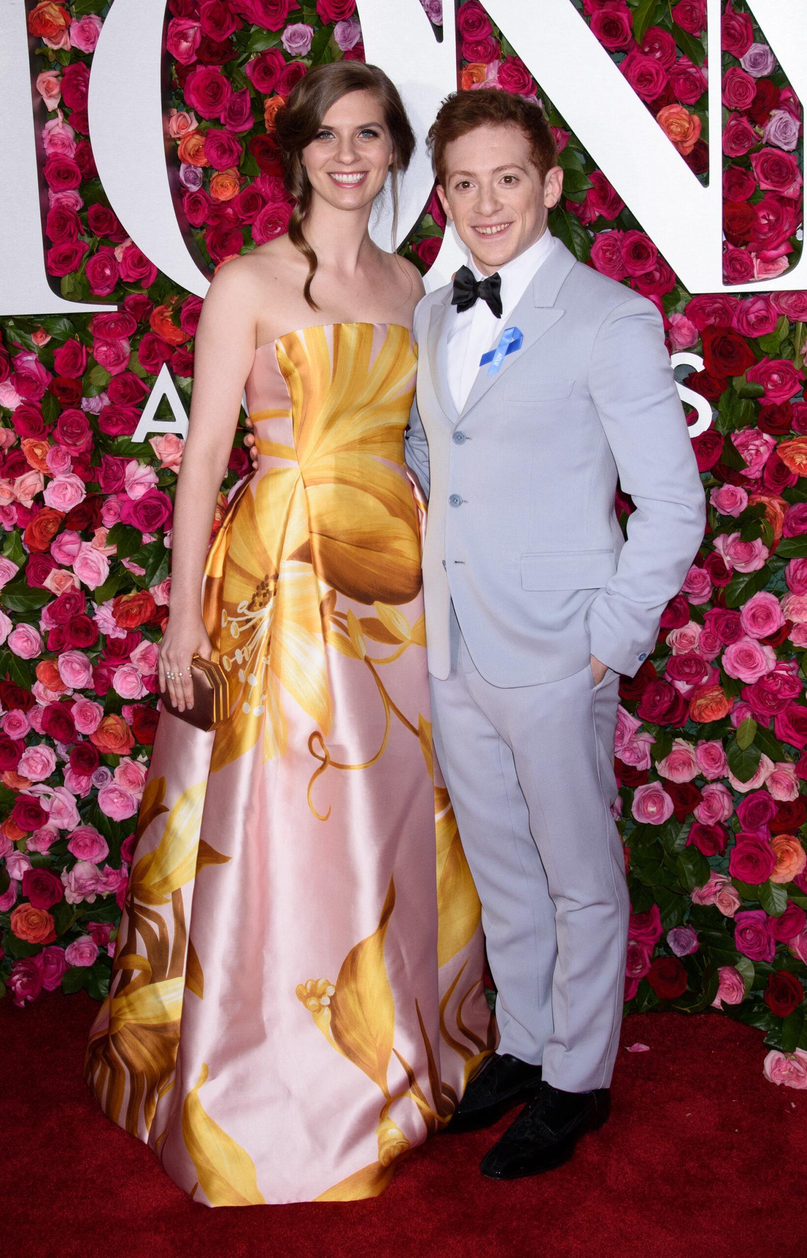 Lilly Jay and Ethan Slater at the 2018 Tony Awards