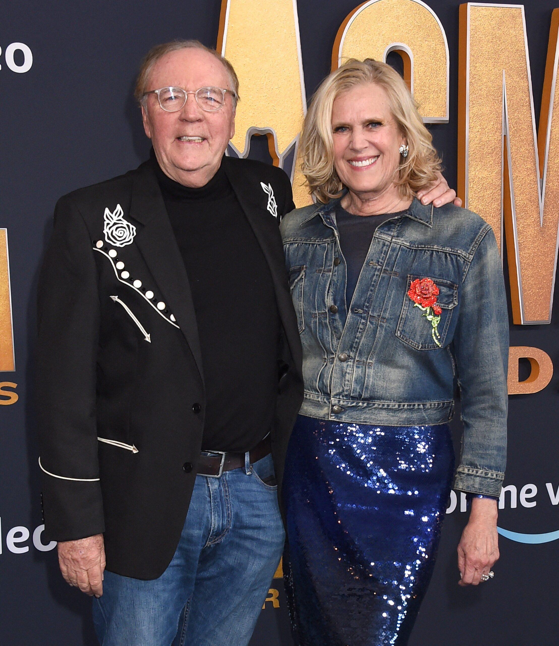 James Patterson and wife at 57th Academy of Country Music Awards