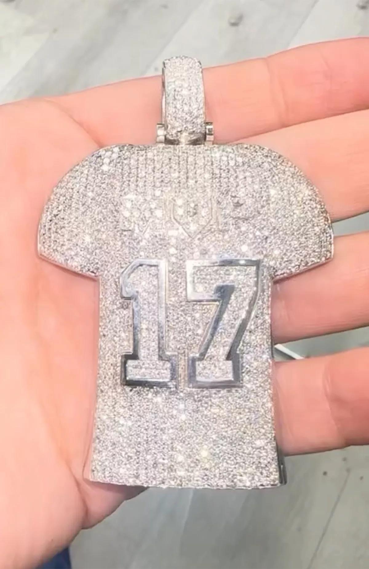 Josh Allen MVP necklace