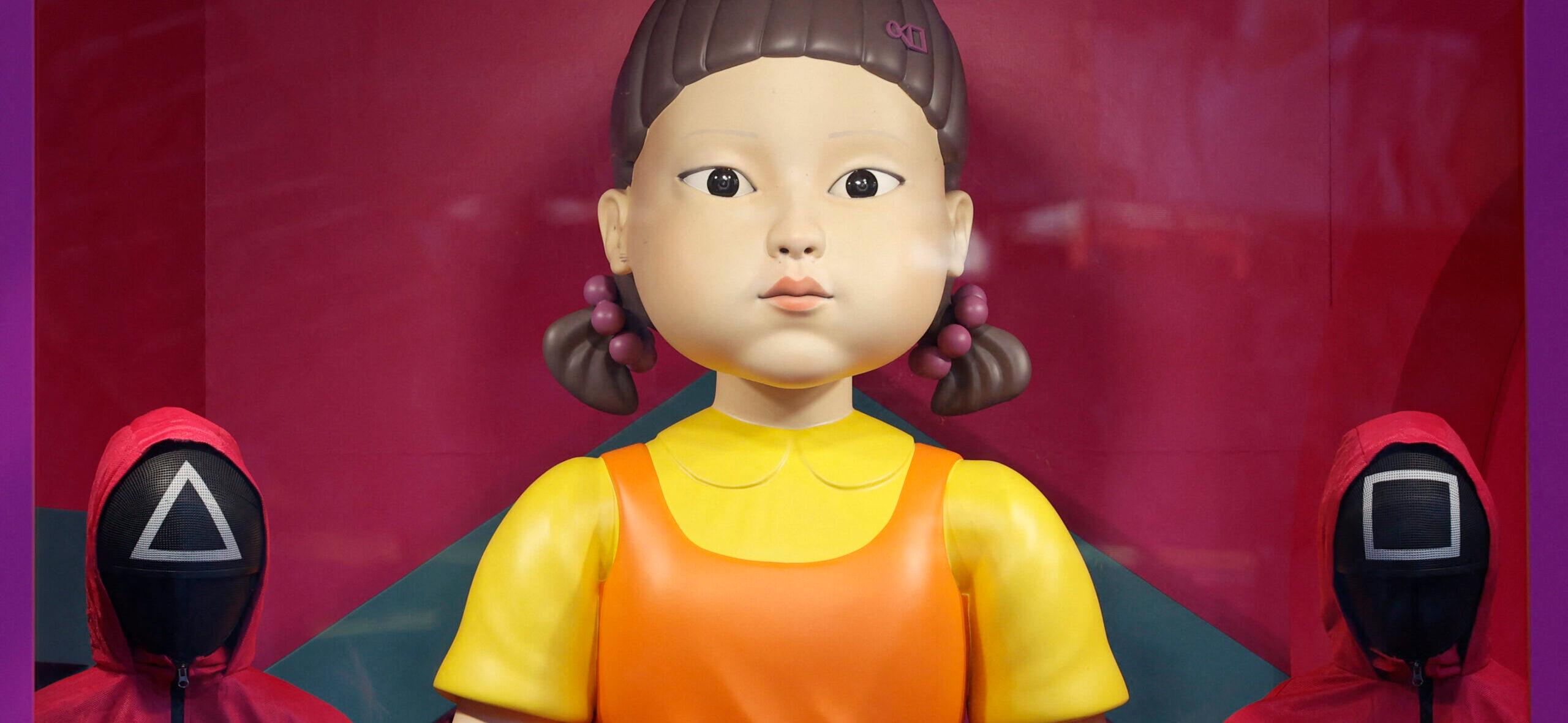 Netflix 'Squid Game' doll appears in Tokyo