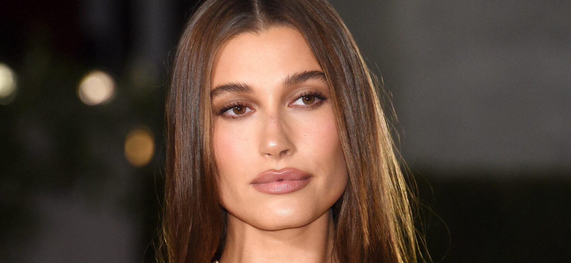 Hailey Bieber at The Second Annual Academy Museum Gala