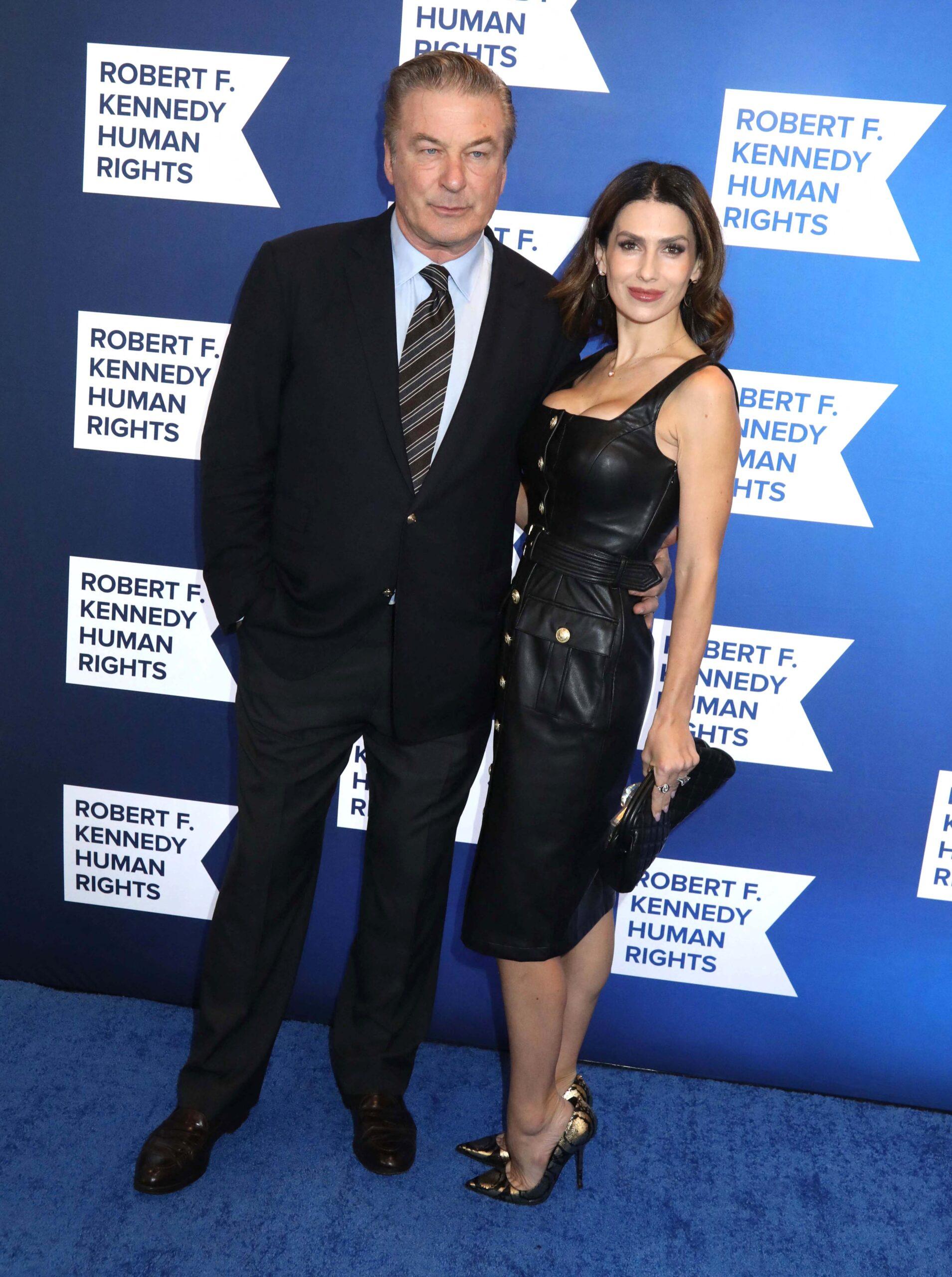 Alec Baldwin and Hillarya Baldwin at the Robert F. Kennedy Ribli of Hersus 2024