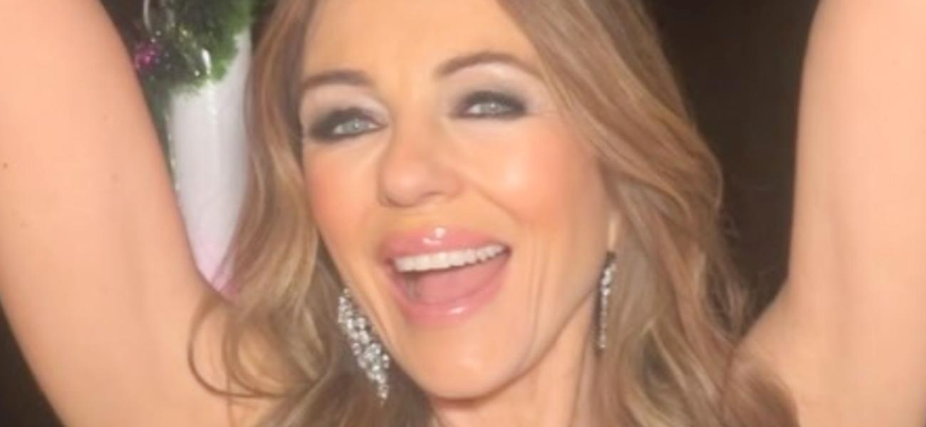 Elizabeth Hurley close up