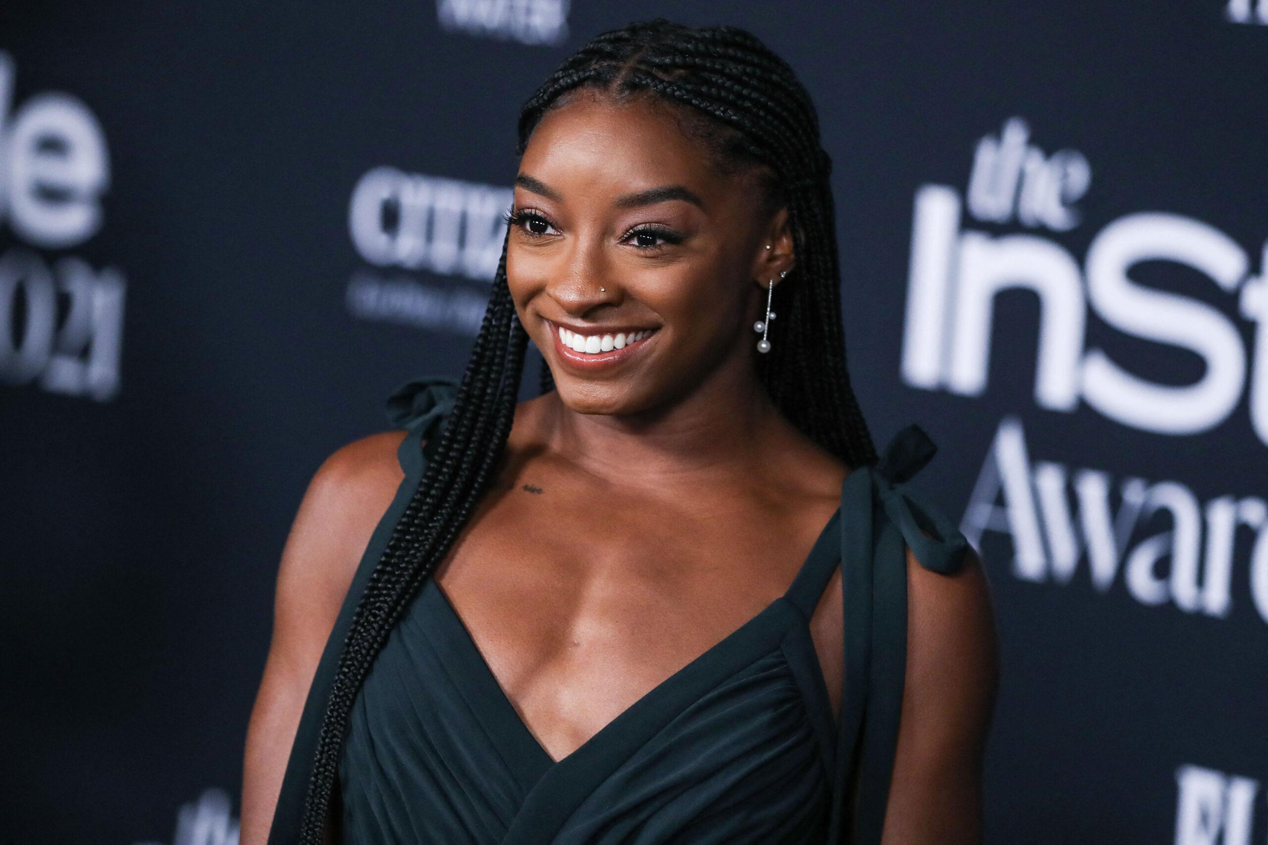 Simone Biles at the 6th Annual InStyle Awards.