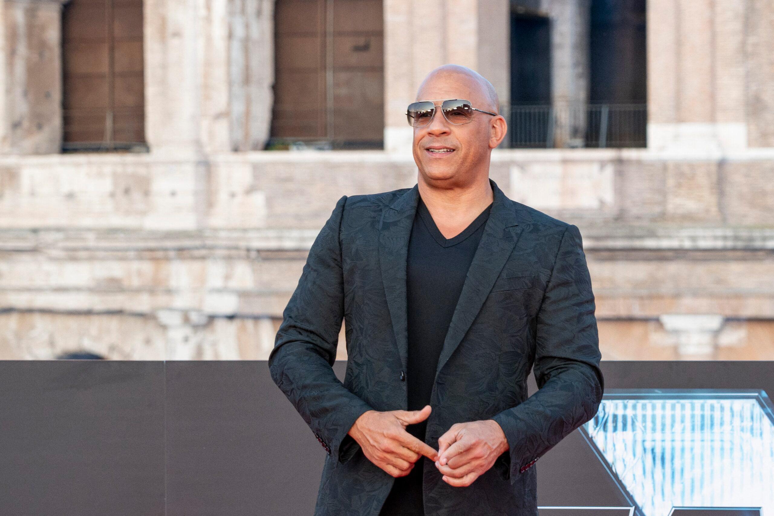 Vin Diesel at "Fast X" World Premiere in Rome