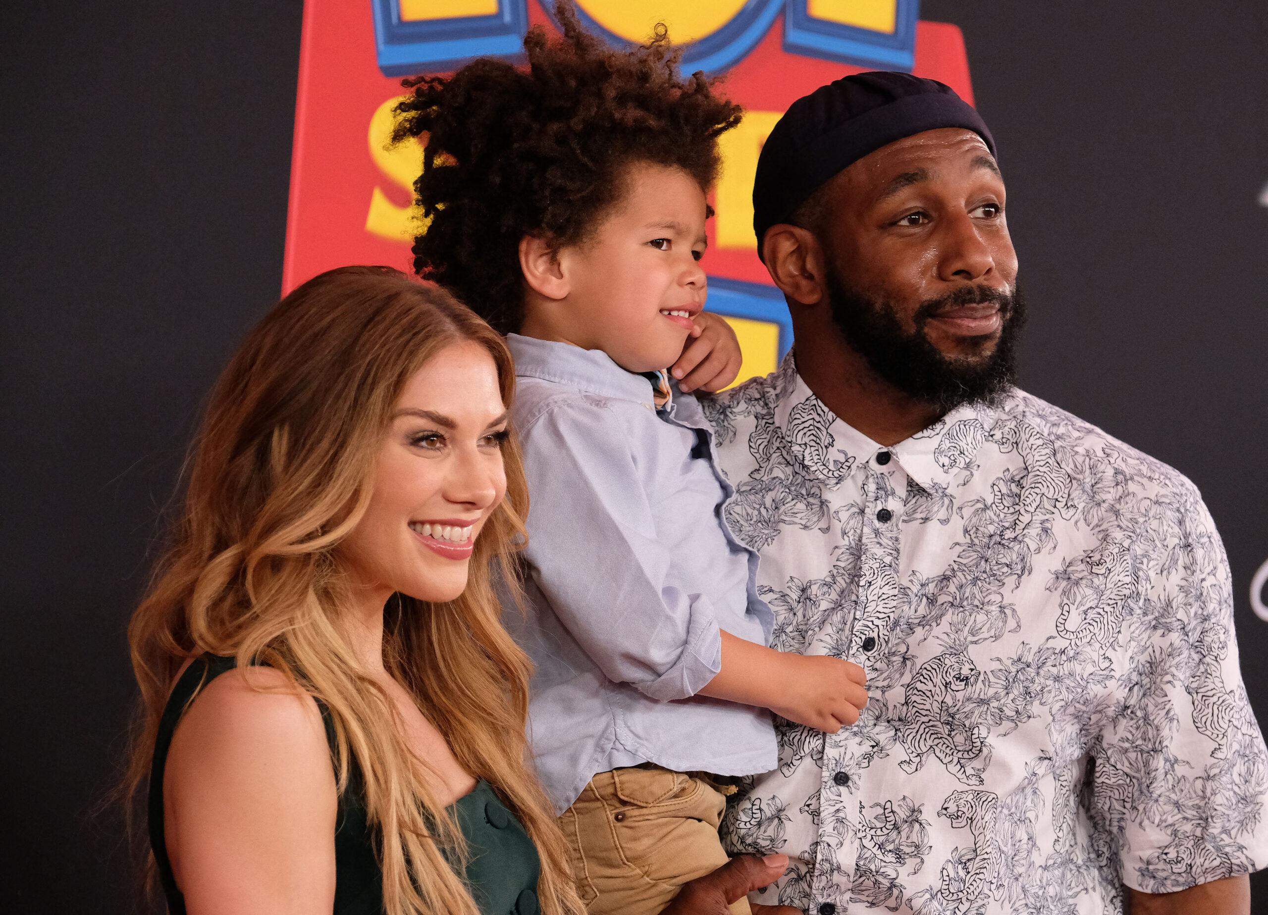 Allison Holker, tWitch, and their kid