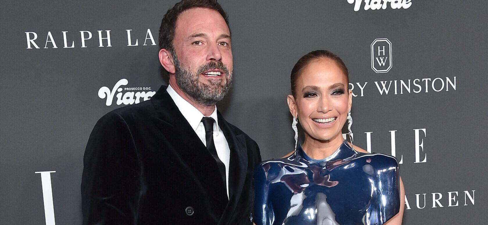 Ben Affleck and J Lo at ELLE Celebrates 2023 Women in Hollywood