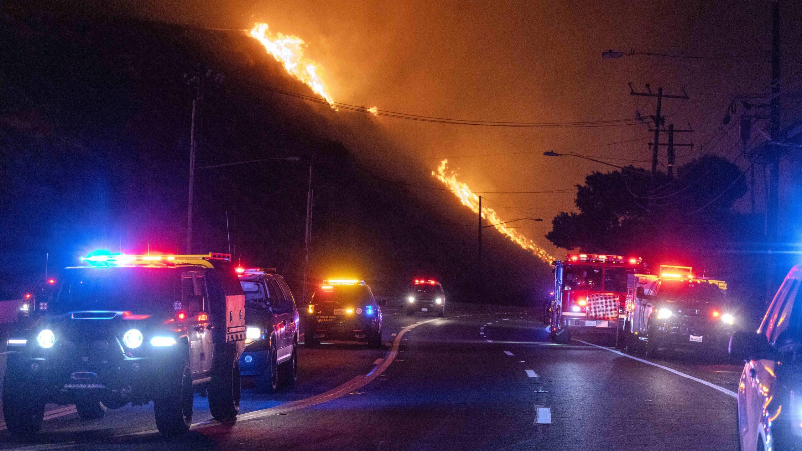 Evacuation Zones Grow As Pacific Palisades Wildfire Spreads